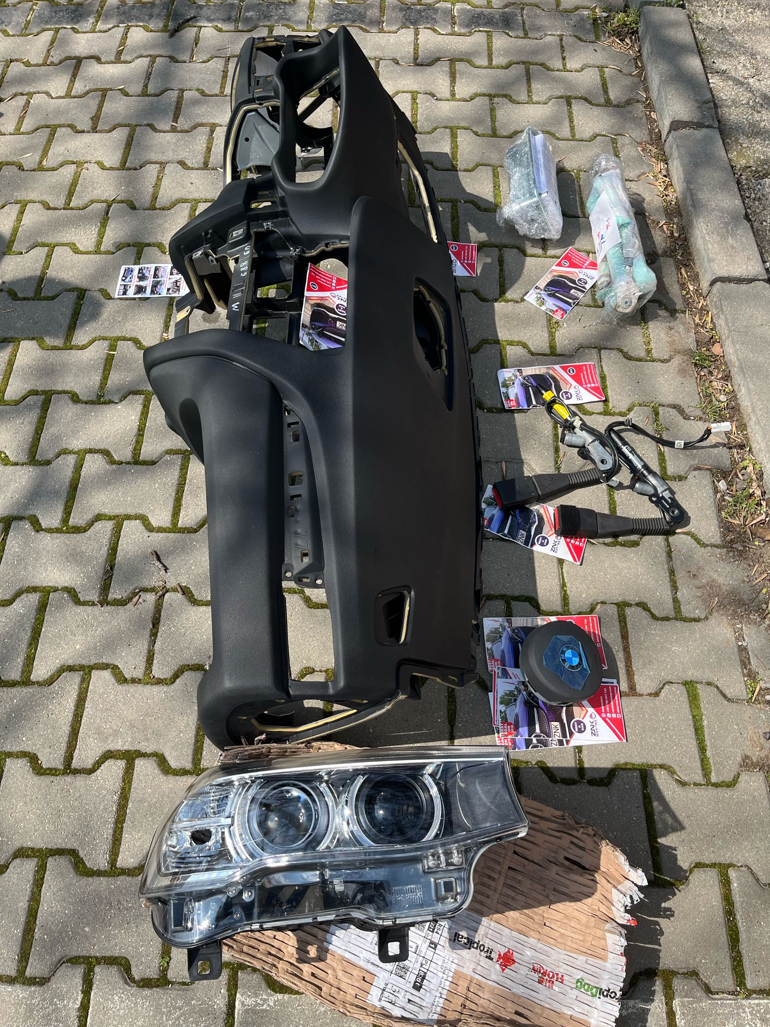 Kit Airbag Plansă de Bord BMW Seria 4 F32 F33 F36 + Far Față - Image 8
