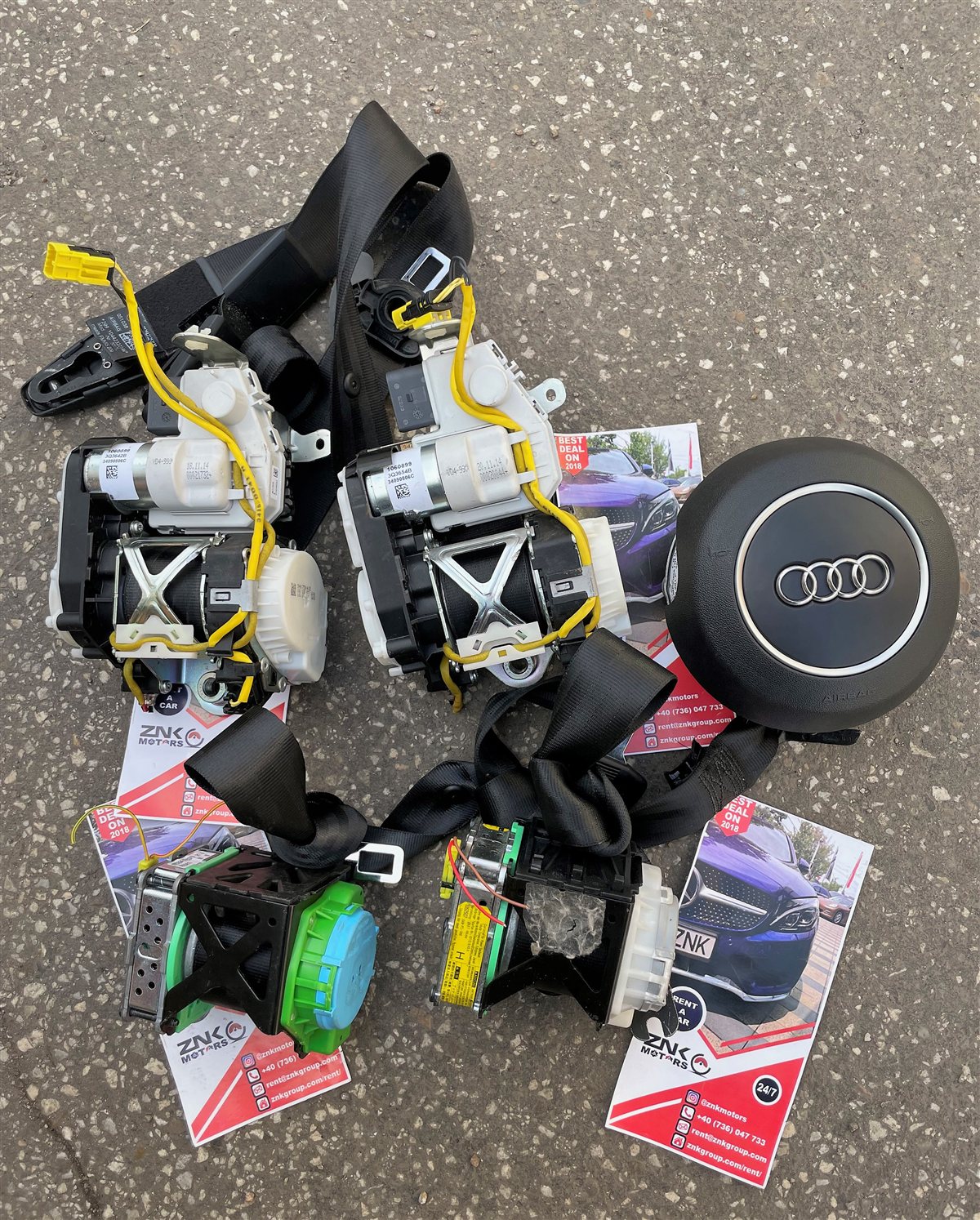 Audi A6 Ac7 C7 Set 4 Centuri Airbag Volan S Line