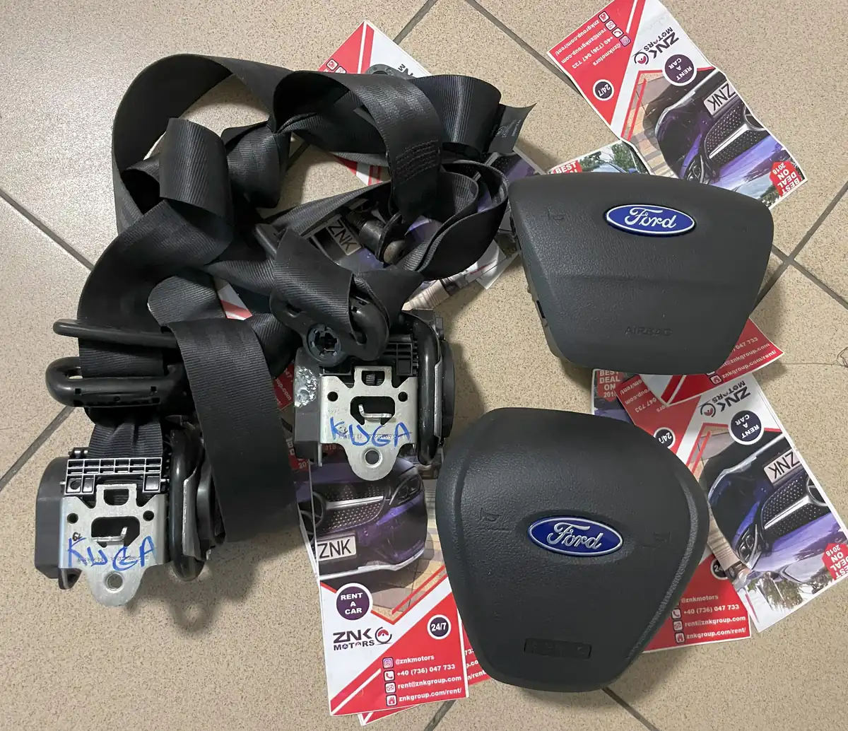 Ford Kuga Set Centuri Airbag Volan