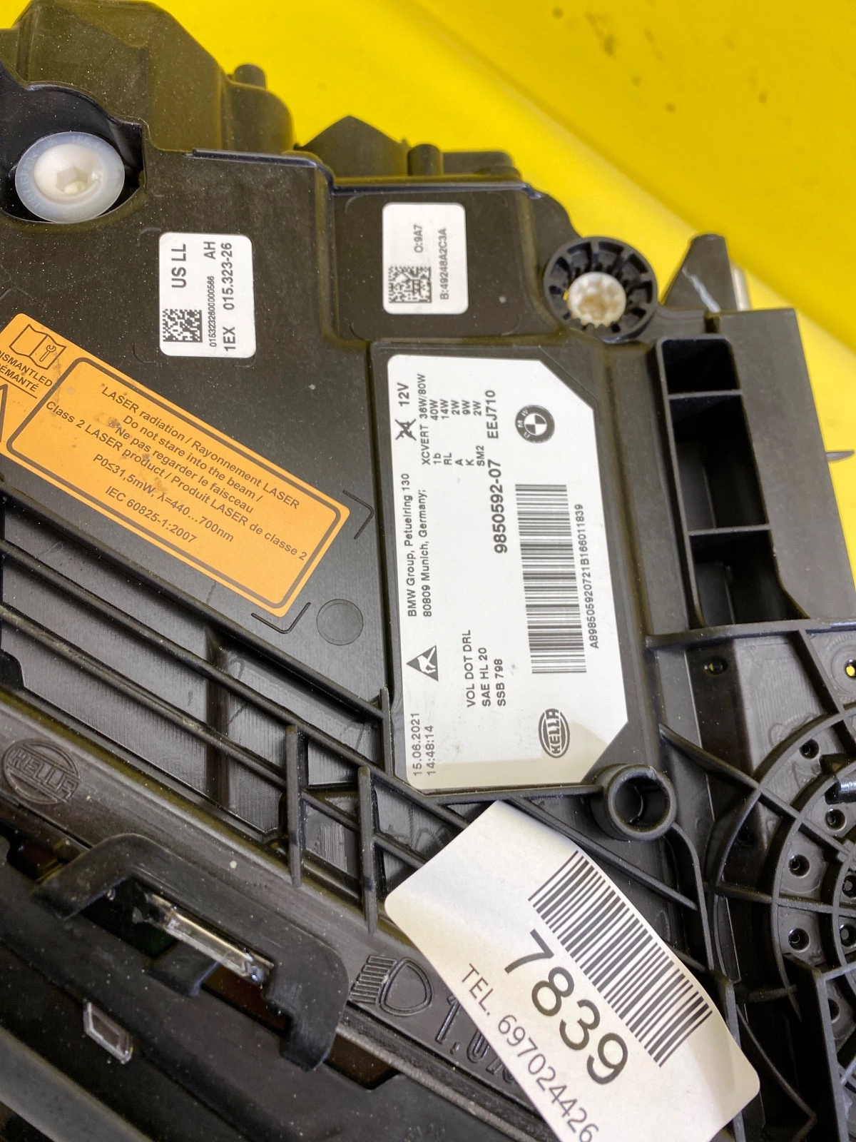 Far dreapta Laser G31 OEM 9850592-07 - Image 2