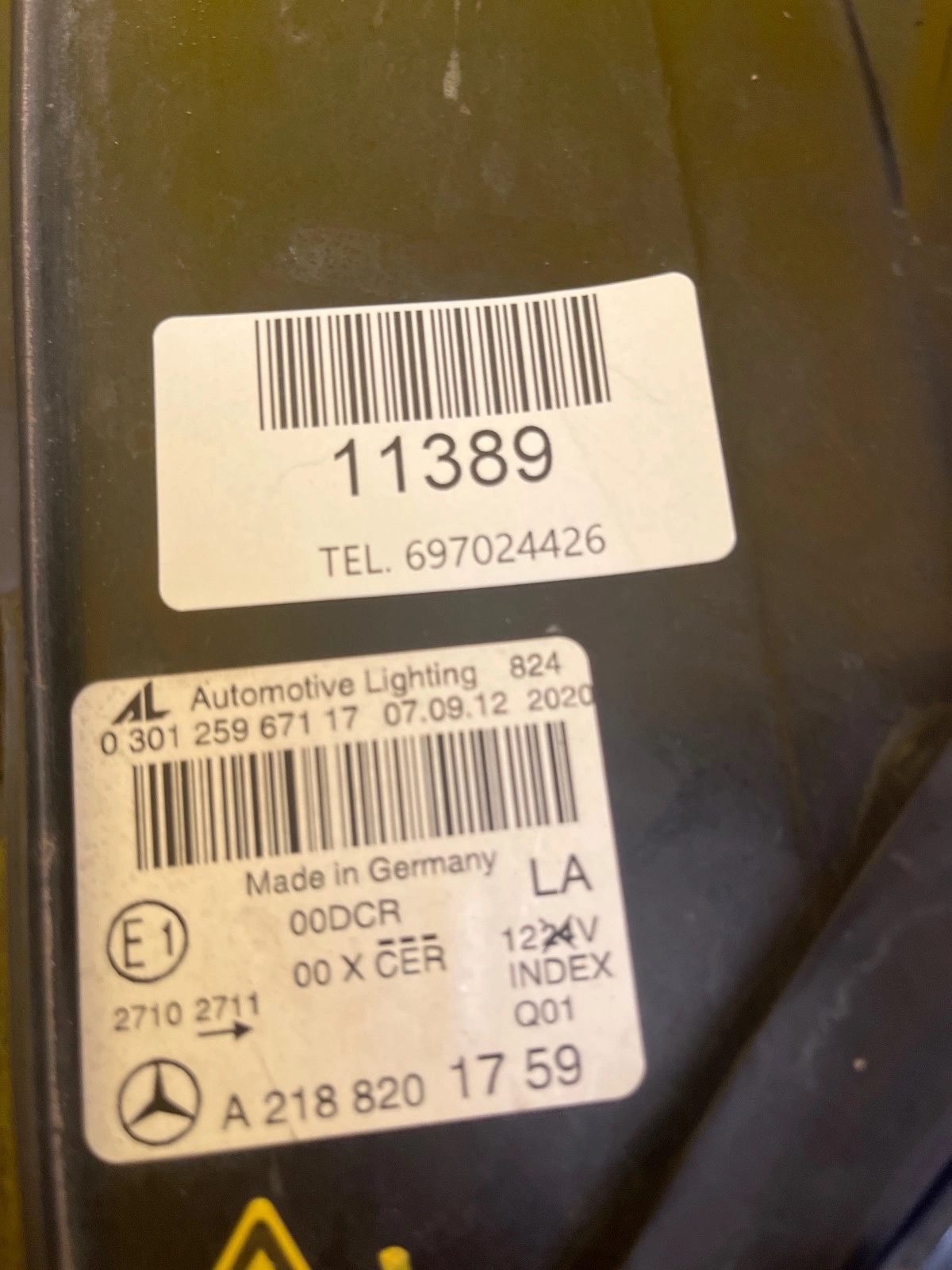 Far stânga Bi-Xenon OEM 11389 - Image 2