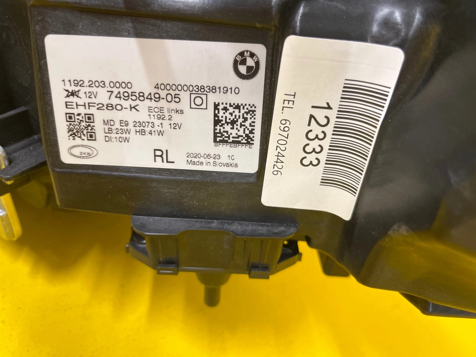 Far stânga Full LED BMW Seria 4 G22 2020-2022 OEM 7495849-05 - Image 2