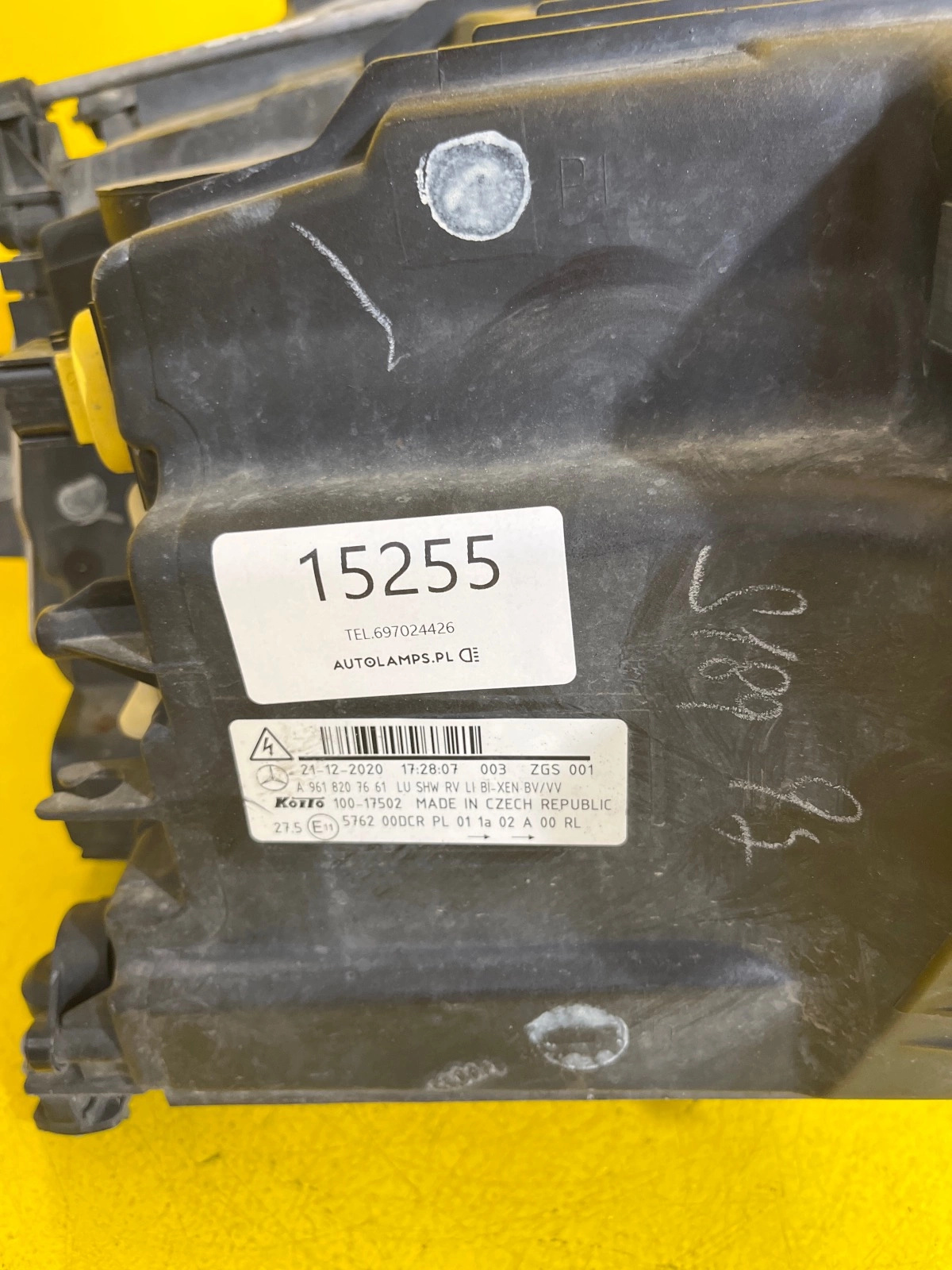 Far stânga Xenon OEM 15255 - Image 2