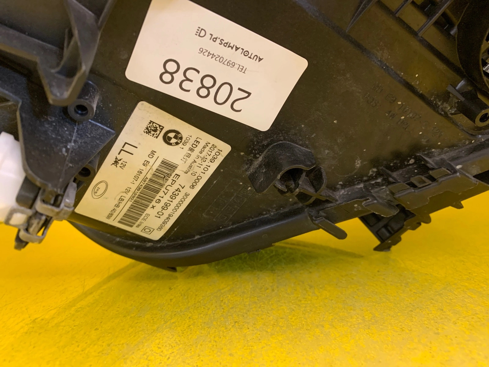 Far stânga Full LED BMW Seria 5 G30 OEM 7439199-01 - Image 2