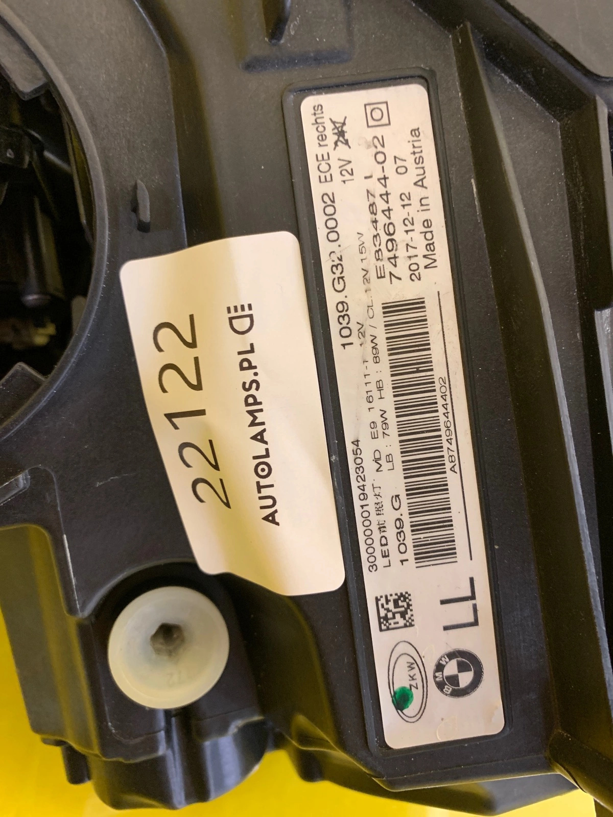 Far Dreapta BMW Seria 6 Gt G32 Full LED - Image 2