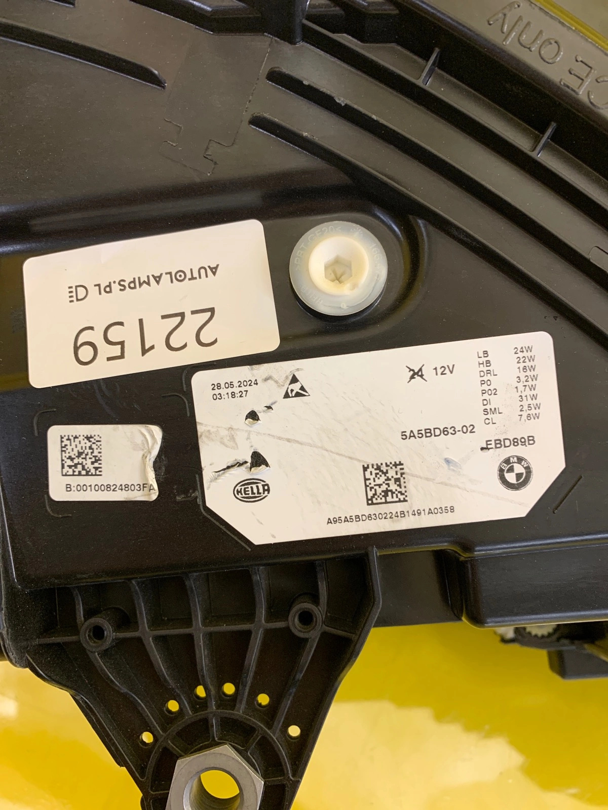 Far stânga LED BMW X1 U11 OEM 5A5BD63-02 - Image 2