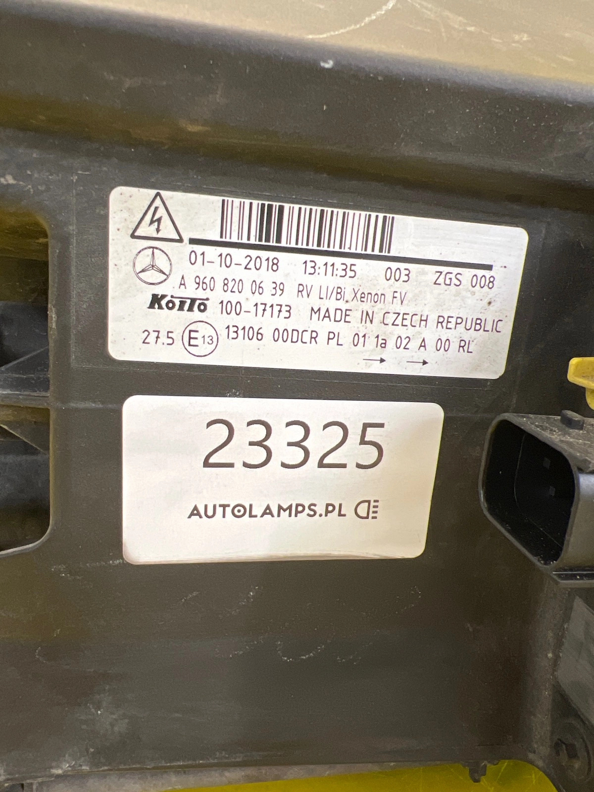 Far stânga Bi-Xenon OEM 23325 - Image 5