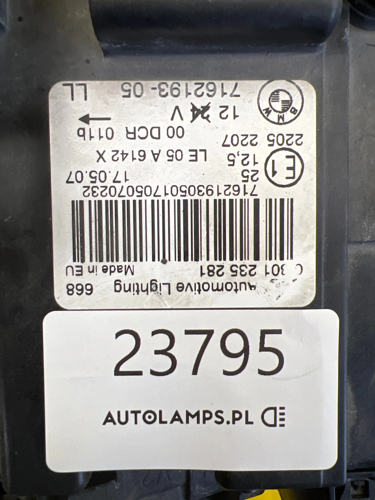 Far stânga Bi-Xenon Direcțional Dynamic BMW X3 E83 OEM 23795 - Image 2