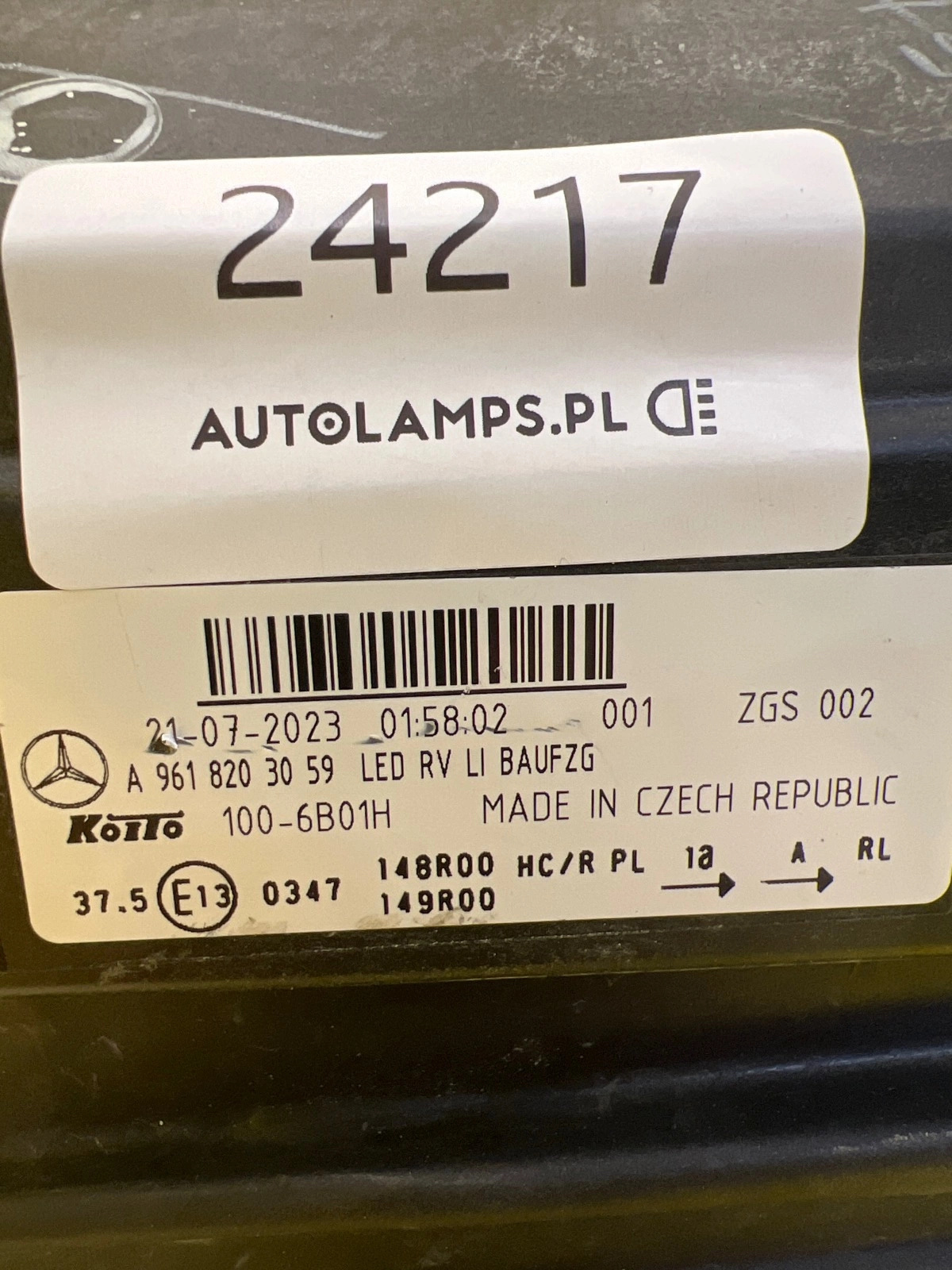 Far stânga LED OEM 24217 - Image 3