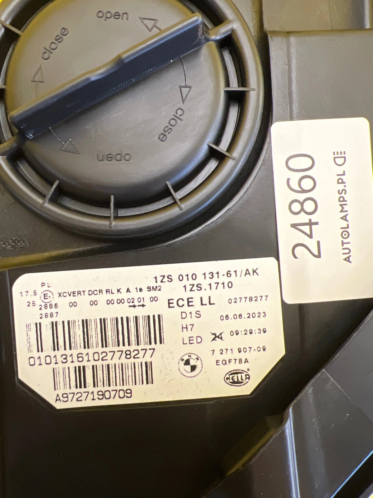 Far stânga Bi-Xenon BMW Seria 5 F07 2009-2017 OEM 7271907-09 - Image 2