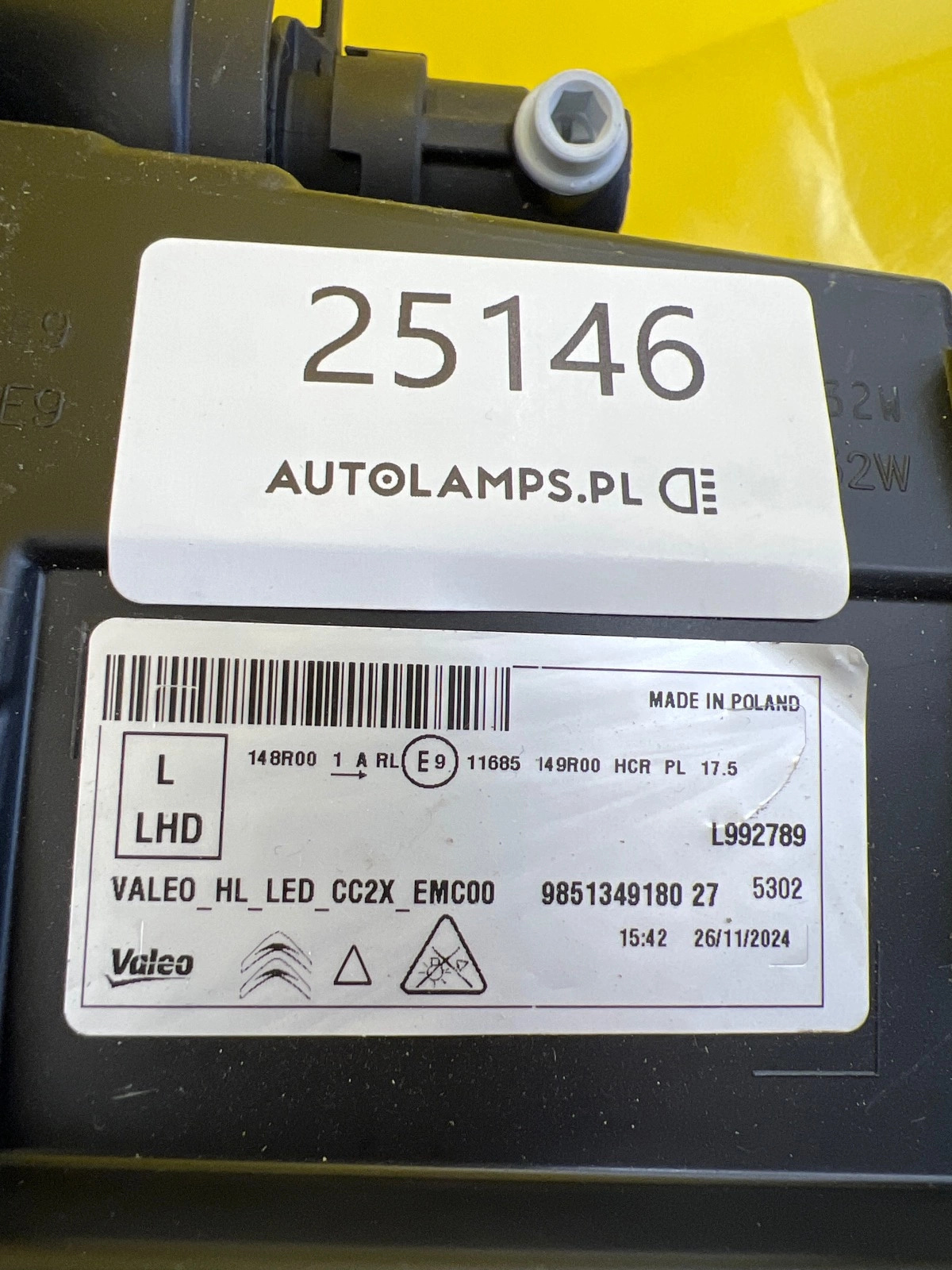 Far Citroen C3 IV E C3 Full LED - Image 2