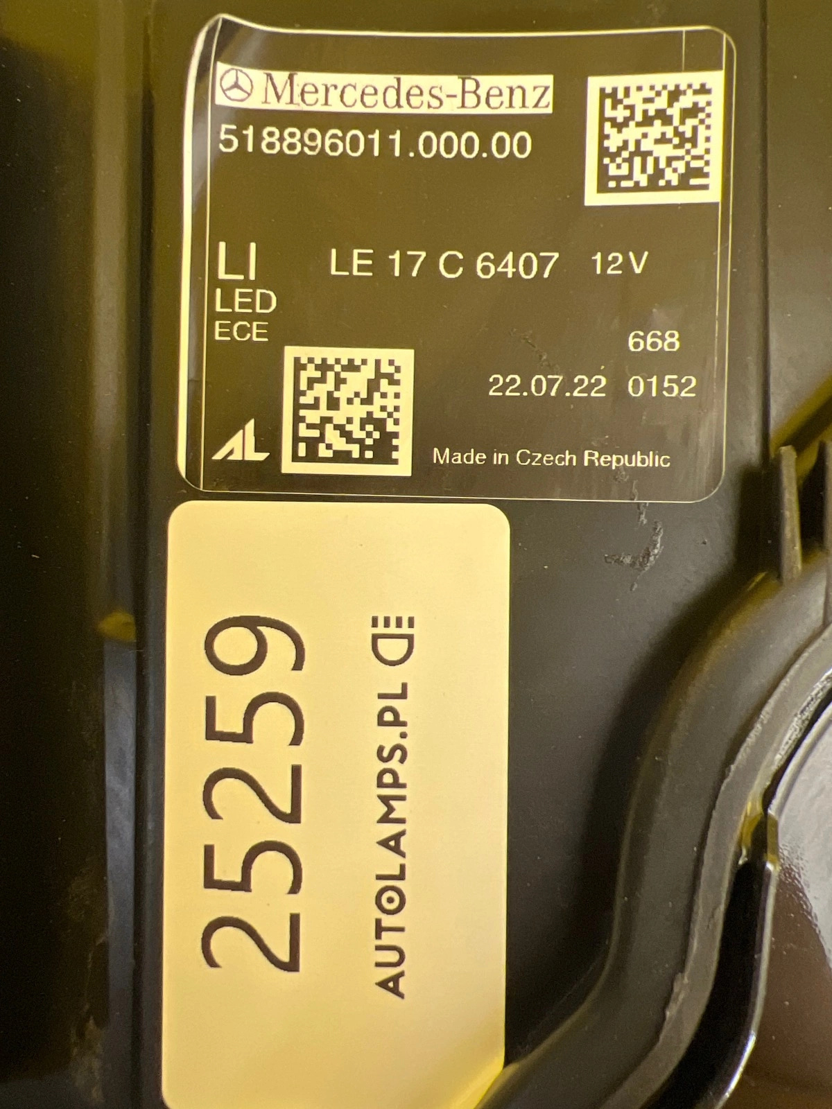 Far stânga Full LED Facelift 2019-2021 OEM 25259 - Image 2