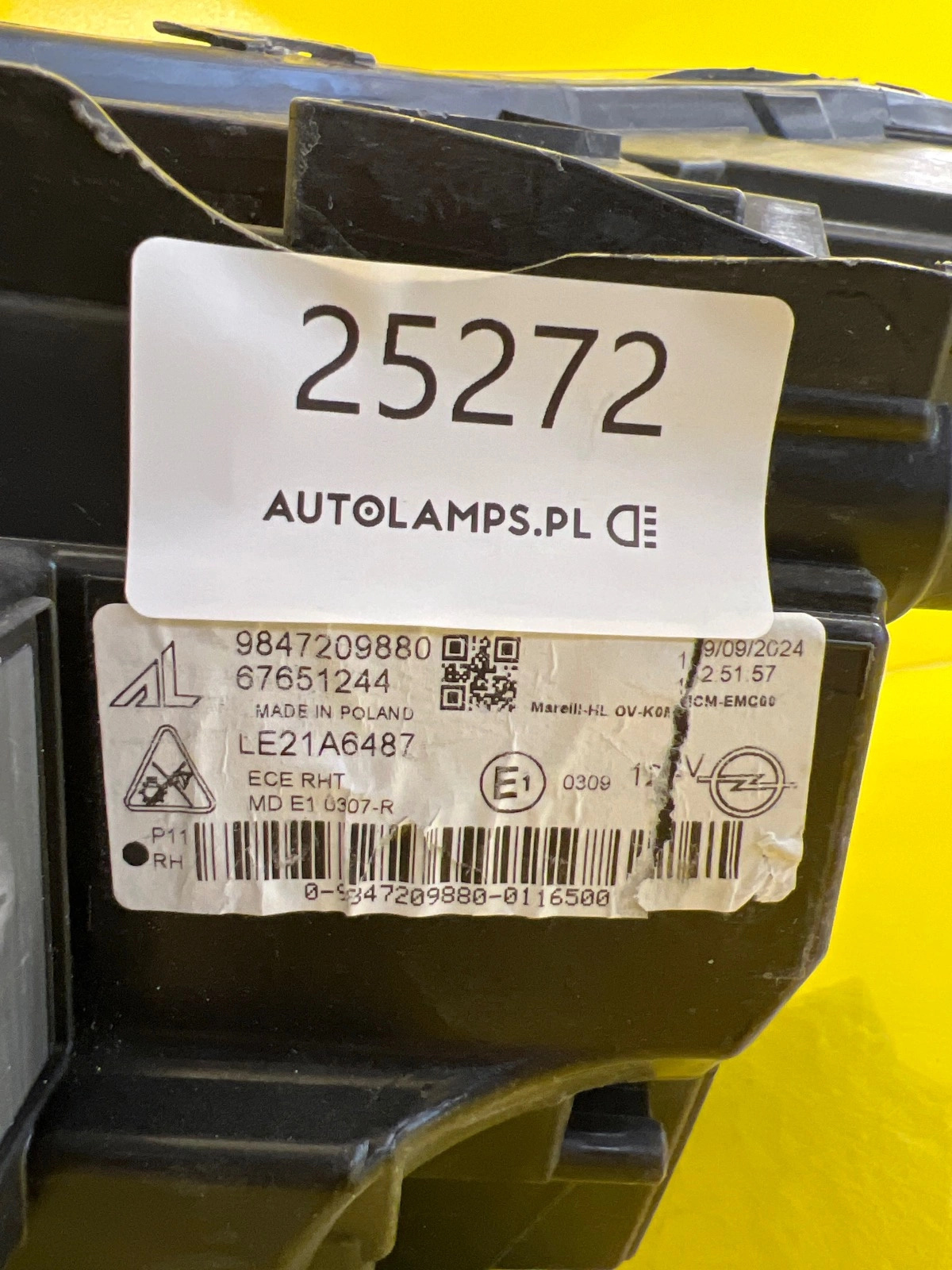 Far Dreapta Opel Vivaro C Zafira D Full LED - Image 2