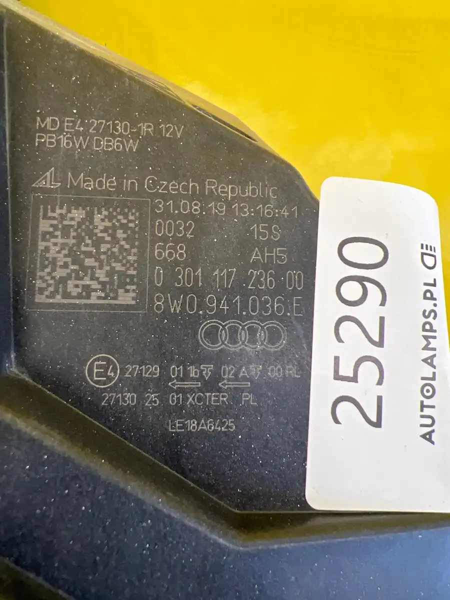 Far Dreapta Audi A4 RS4 8W0 Matrix LED