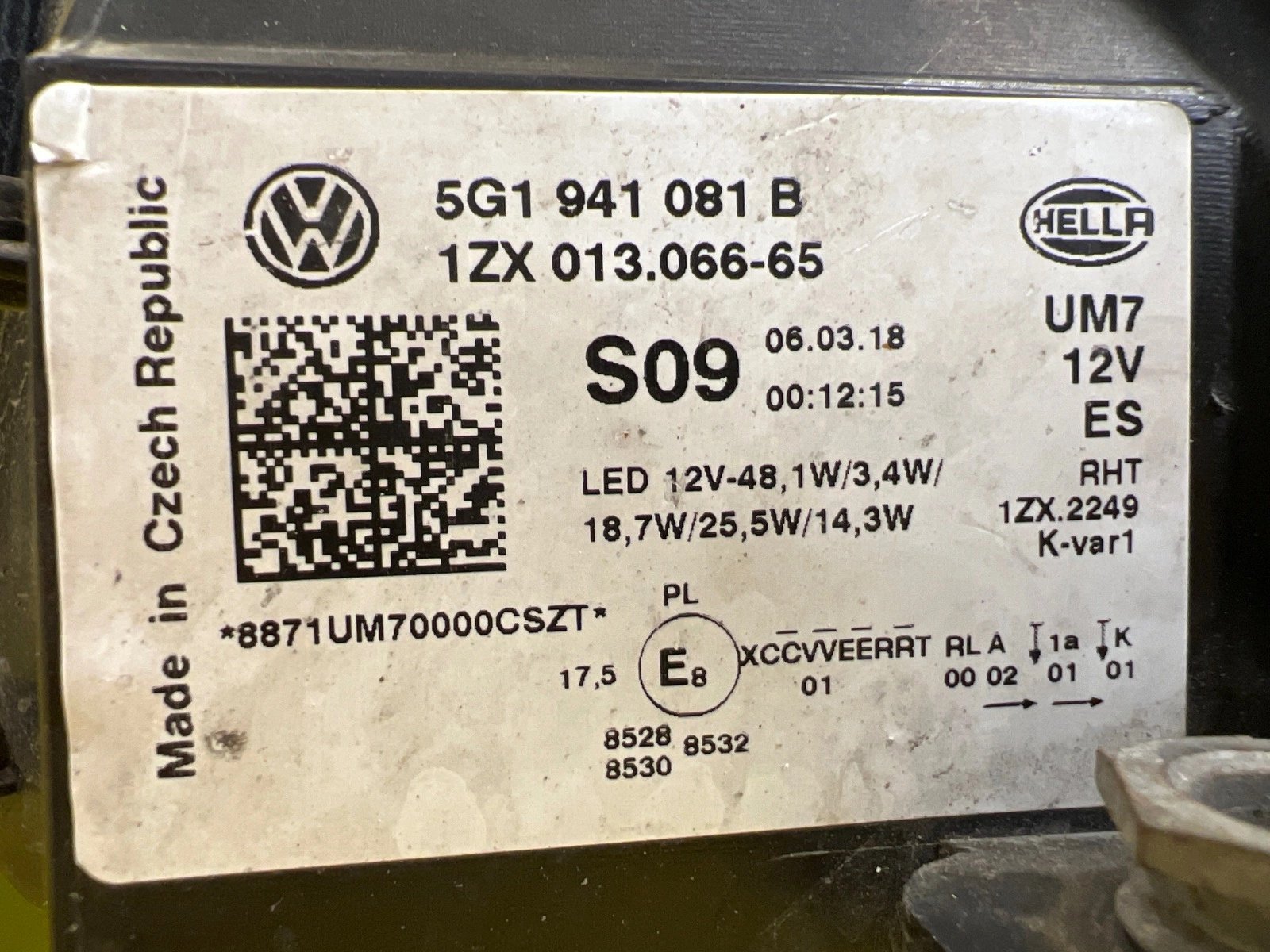 Far VW Golf VII Lift Full LED - Image 3