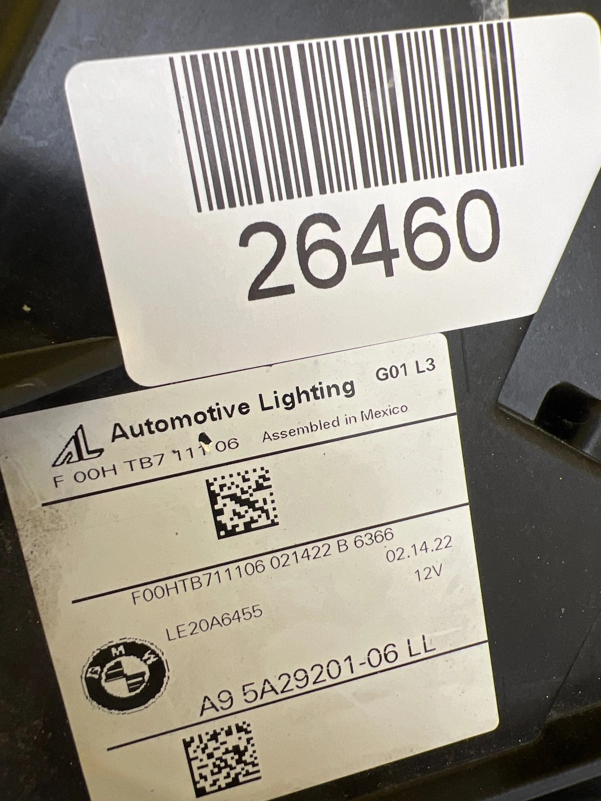 Far stânga Full LED BMW X3 G01 Facelift OEM 5A29201-06 - Image 2