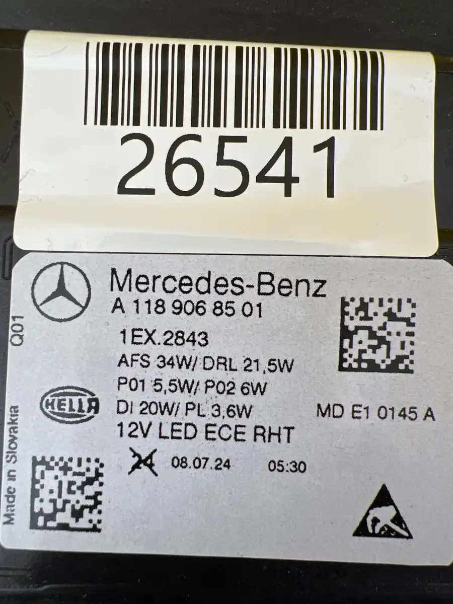 Far Mercedes CLA W118 Full LED