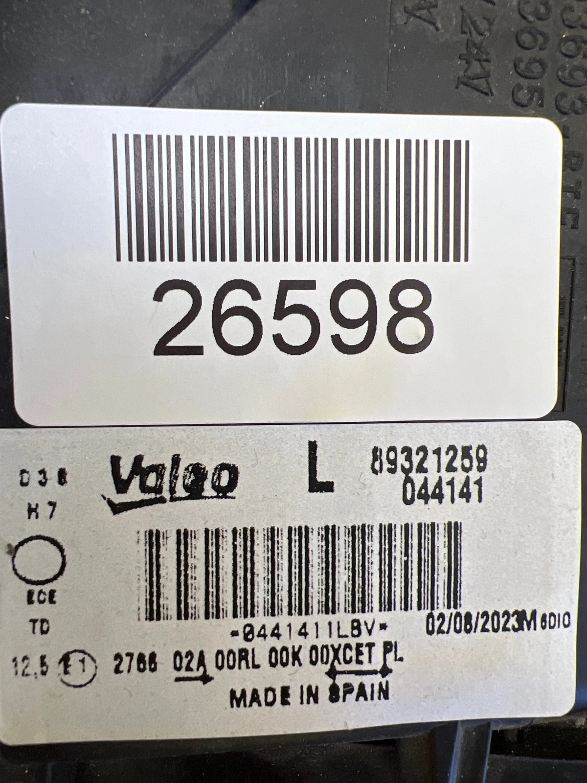 Far stânga Facelift OEM 26598 - Image 2