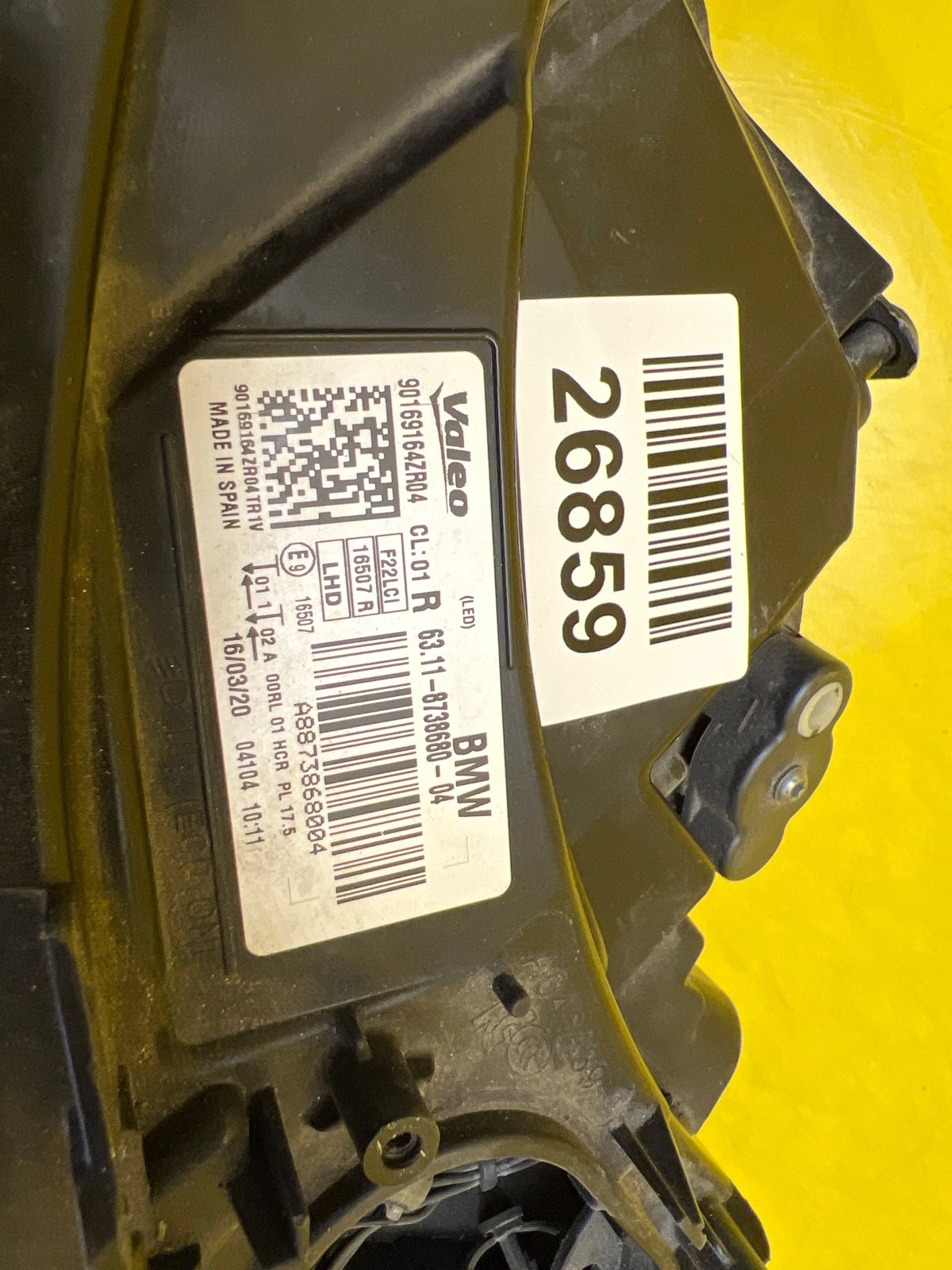 Far dreapta Full LED F22 Facelift OEM 8738680-04 - Image 2
