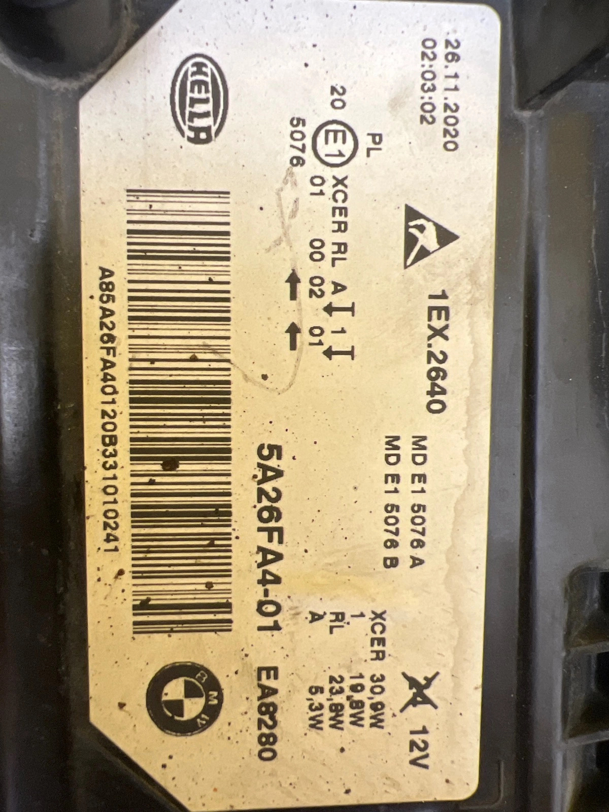 Far dreapta Full LED BMW Seria 5 G30 Facelift OEM 5A26FA4-01 - Image 2