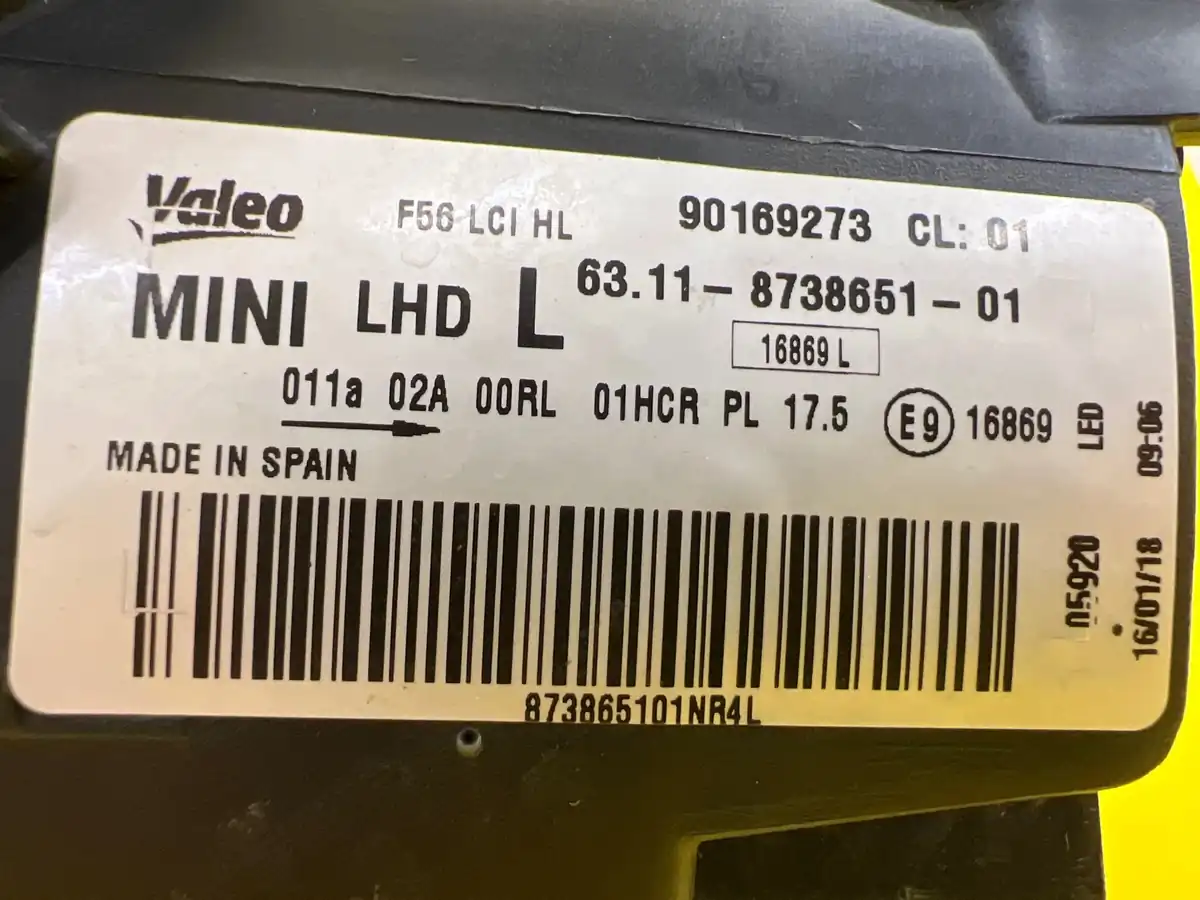 Far Mini Cooper F56 F57 Lift Full LED