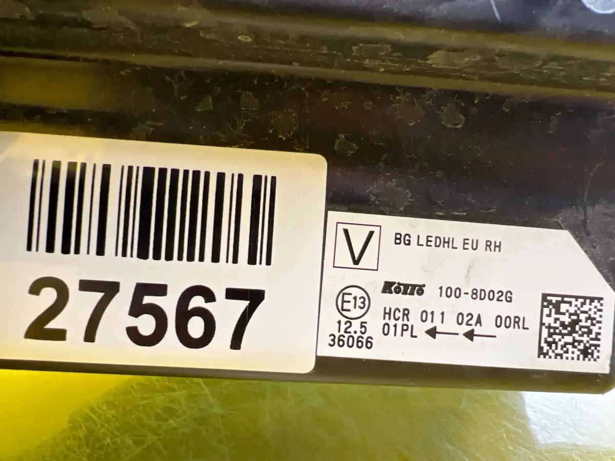 Far Dreapta Full LED Nissan Qashqai 21-