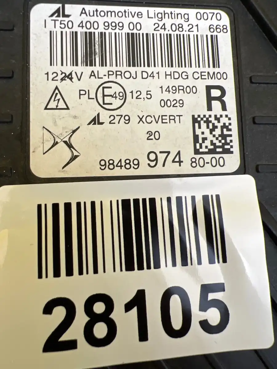 Far Dreapta Citroen Ds4 Crosback Full LED