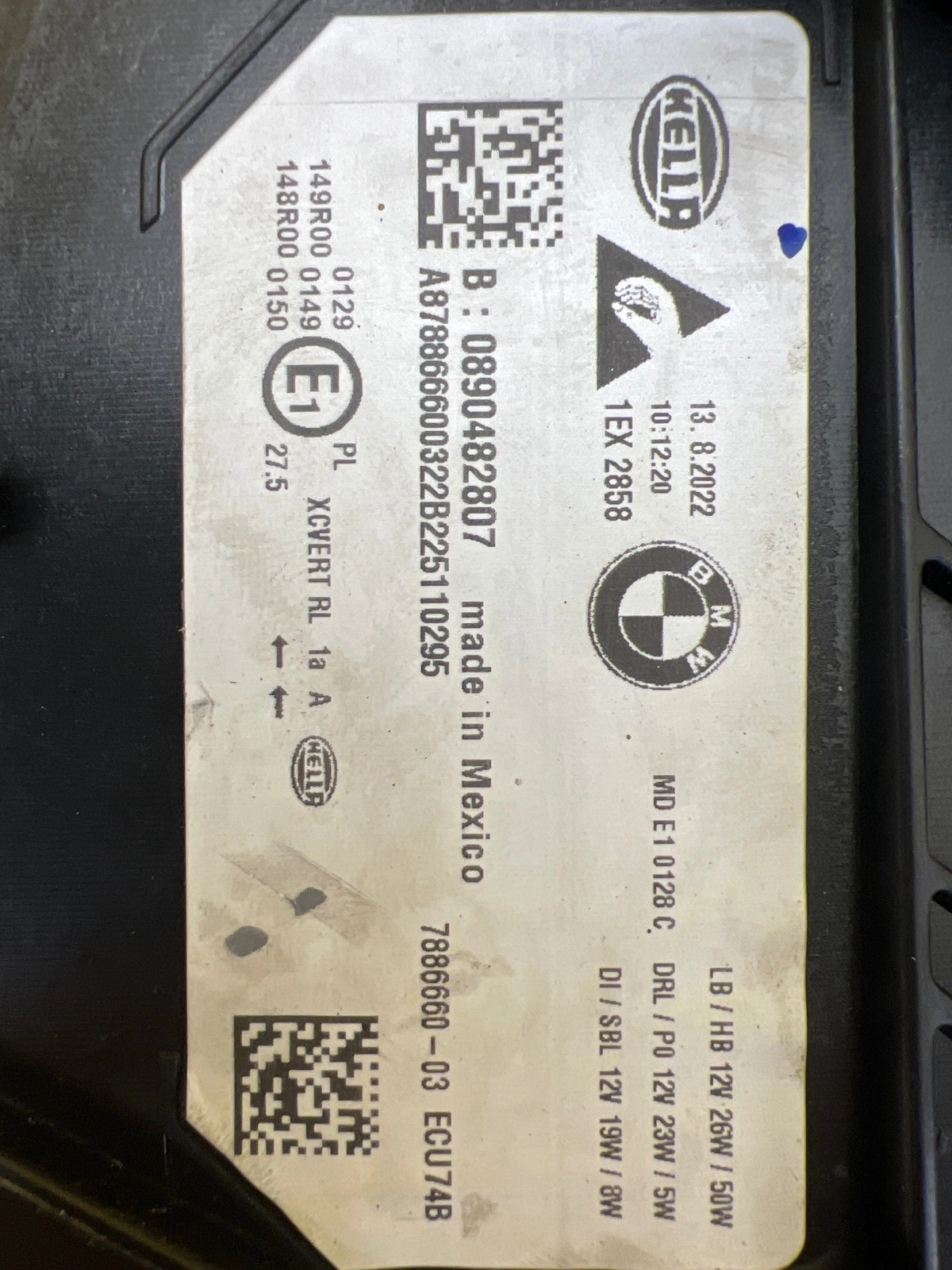 Far dreapta Full LED BMW Seria 3 G20 Facelift OEM 7886660-03 - Image 2