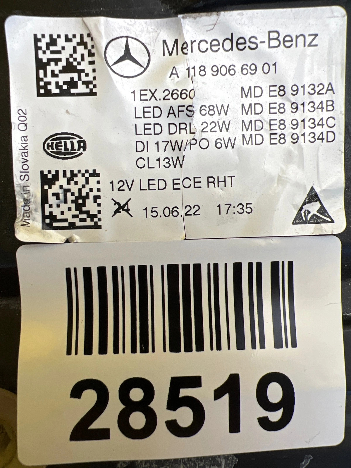 Far stânga LED OEM 28519 - Image 2