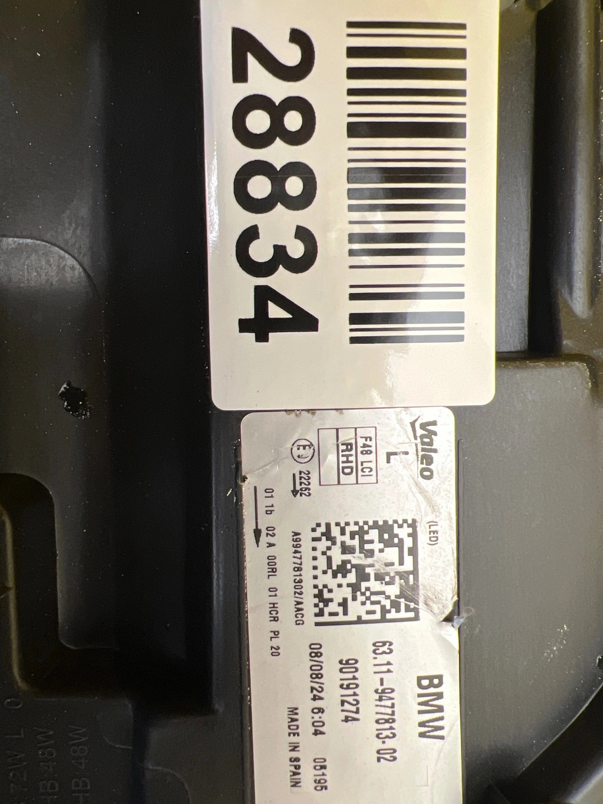 Far stânga Full LED BMW X1 F48 Facelift OEM 9477813-02 - Image 2