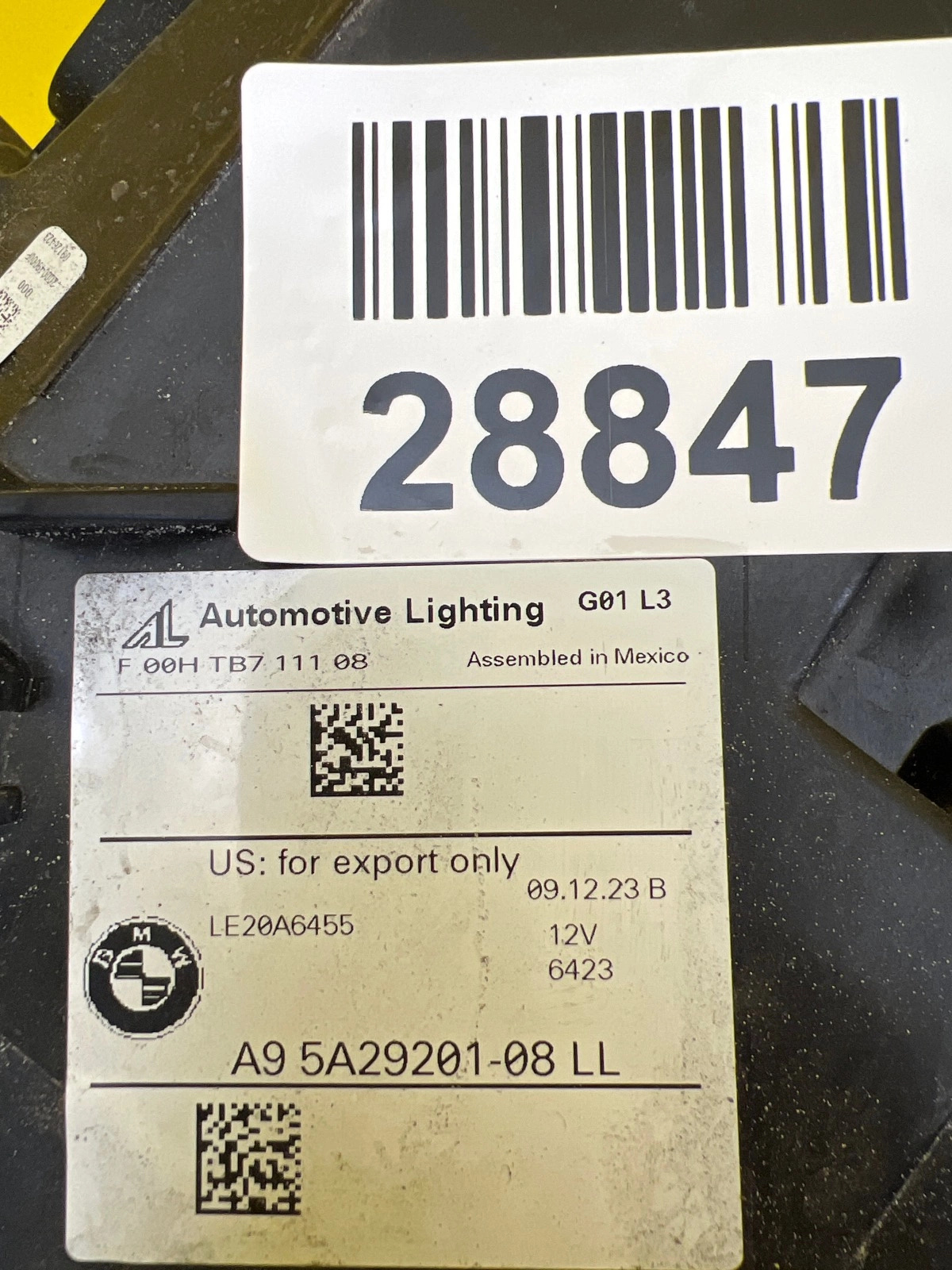 Far stânga Full LED BMW X3 G01 Facelift OEM 5A29201-08 - Image 2