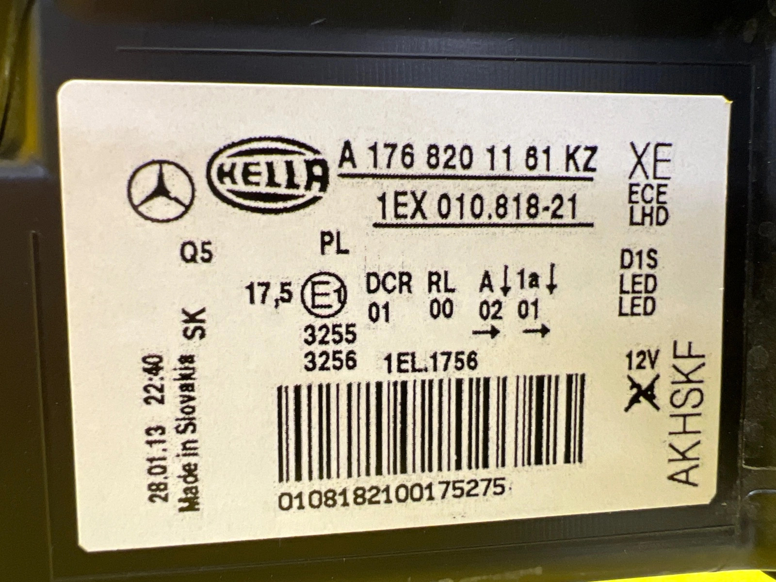 Far stânga Xenon OEM 29150 - Image 3