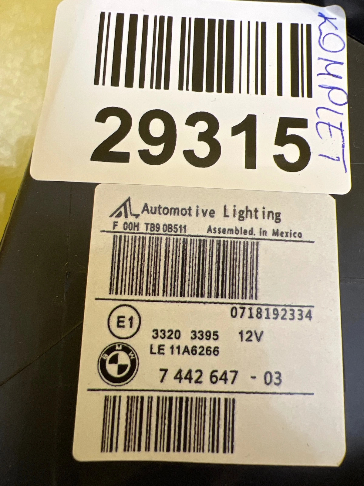 Far stânga Full LED Adaptive BMW X5 F15 OEM 7442647-03 - Image 6