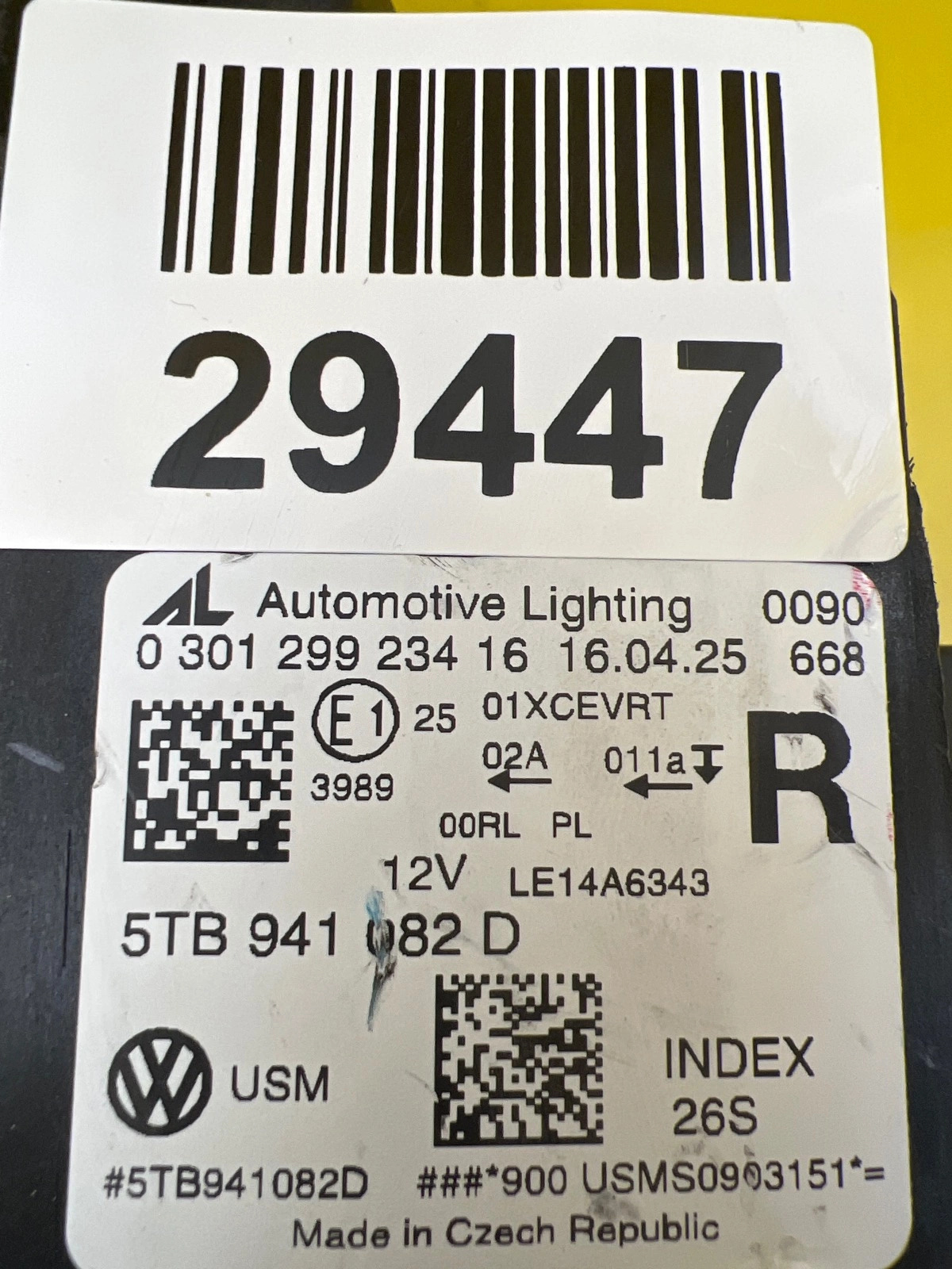 Far Dreapta VW Touran III Full LED - Image 2