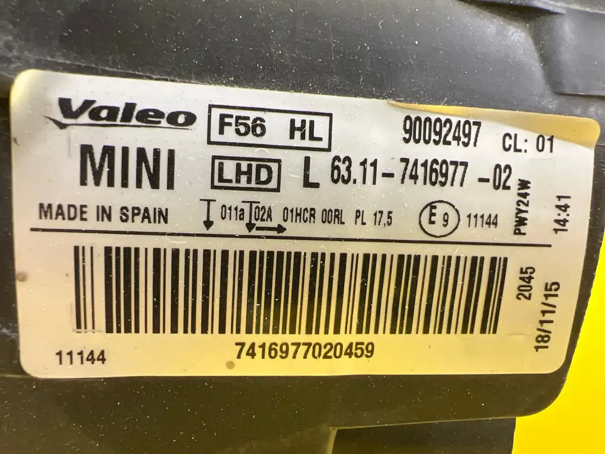 Far Mini Cooper F56 F57 Full LED