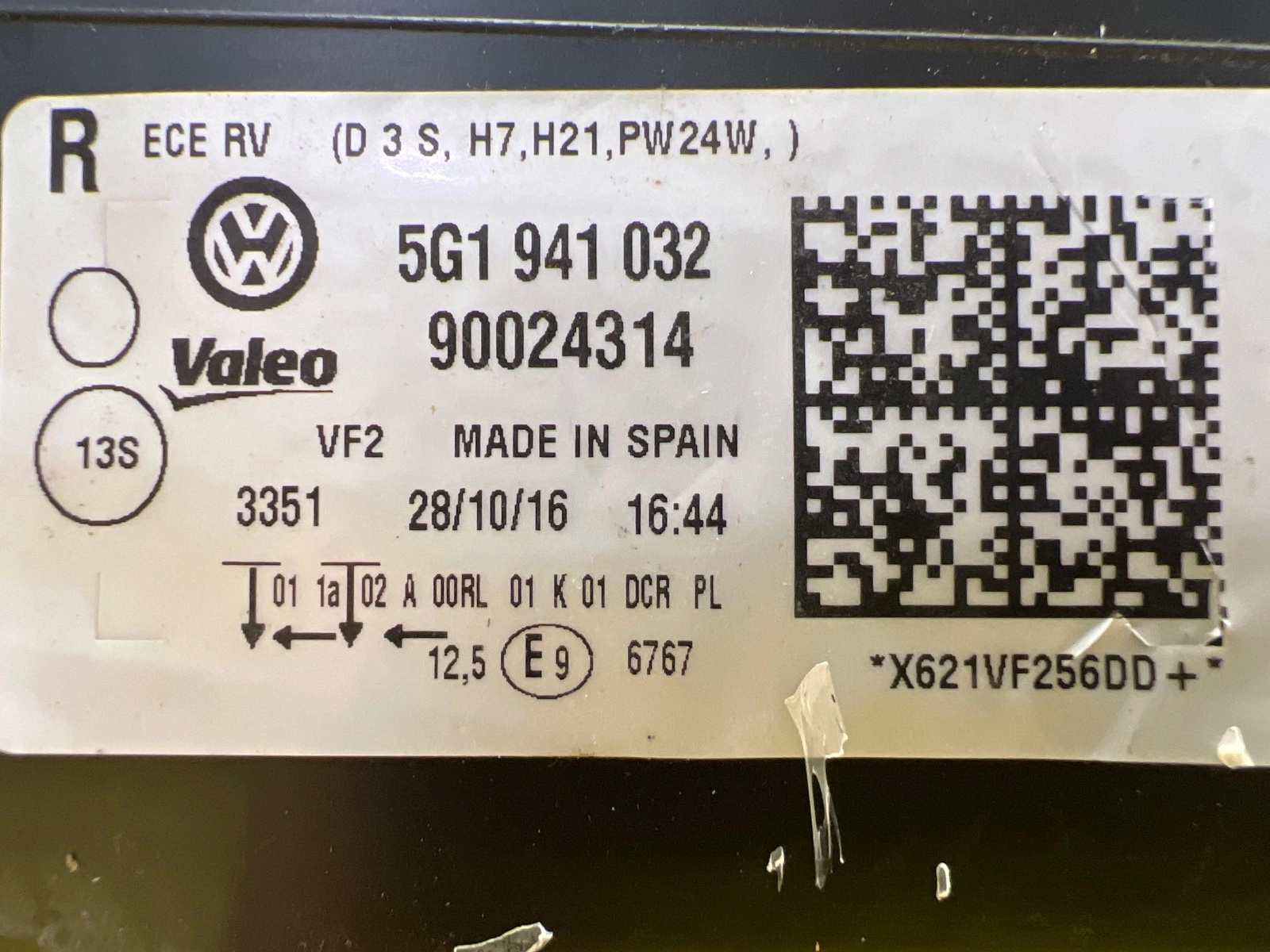 Far dreapta Bi-Xenon OEM 29695 - Image 2