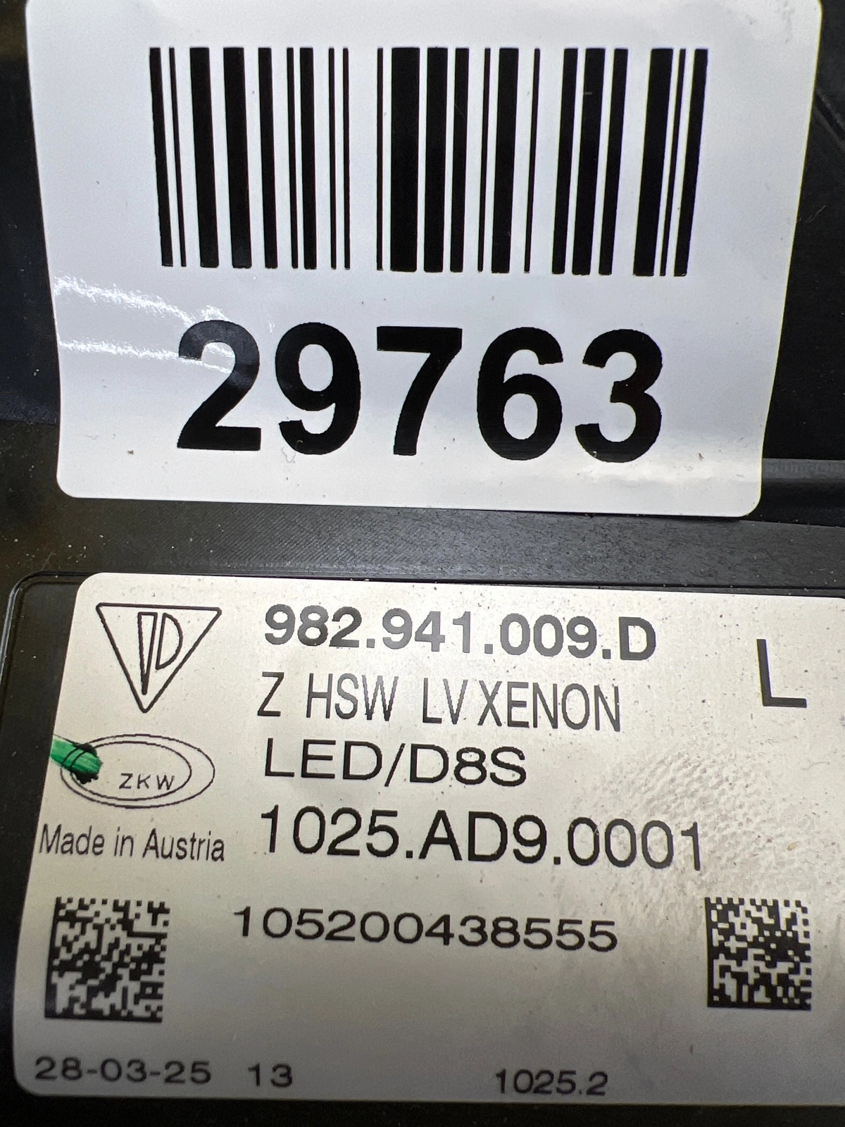 Far stânga Bi-Xenon OEM 29763 - Image 2