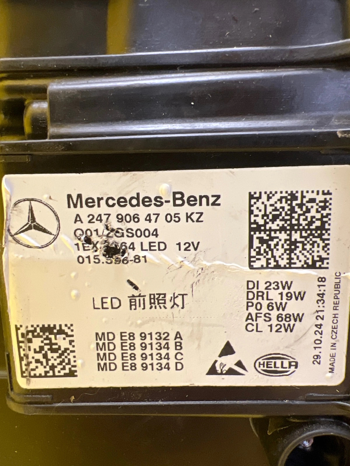 Far stânga LED OEM 29862 - Image 2