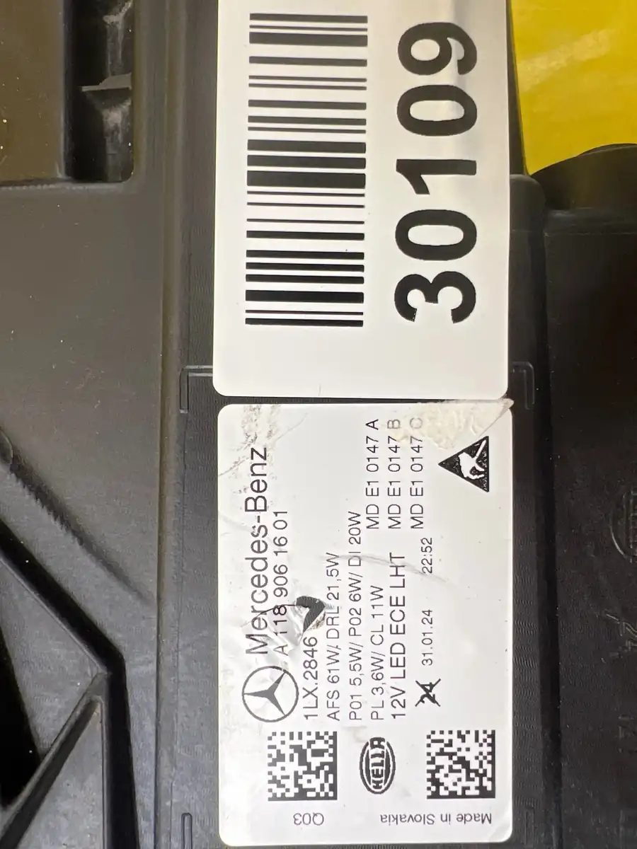 Far Dreapta Mercedes CLA W118 Lift Full LED