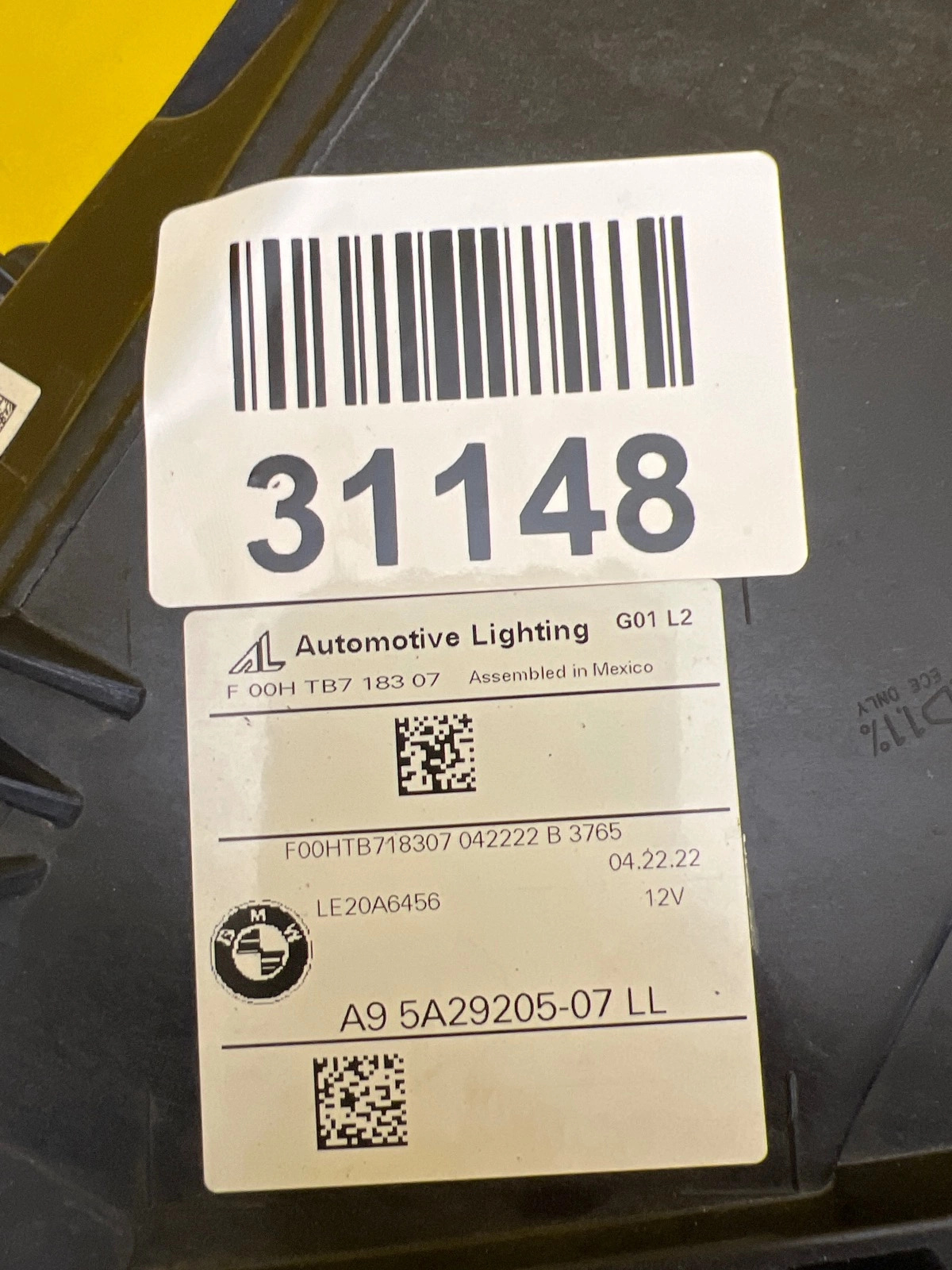Far stânga Full LED Adaptive BMW X3 G01 Facelift OEM 5A29205-07 - Image 2