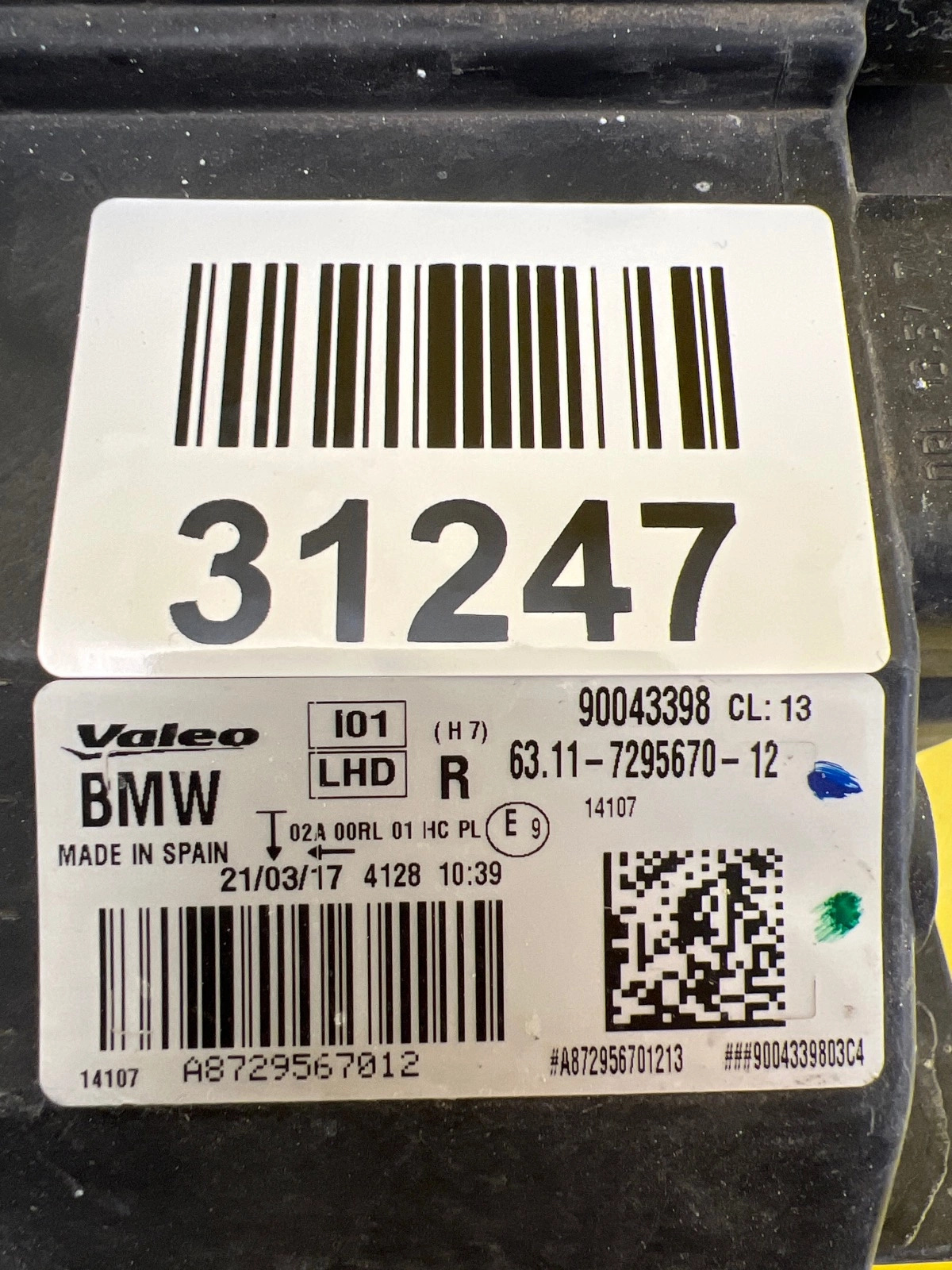 Far dreapta LED OEM 7295670-12 - Image 2