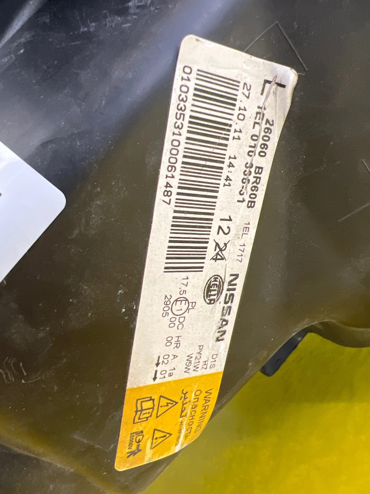 Far Nissan Qashqai J10 1 I Xenon - Image 3