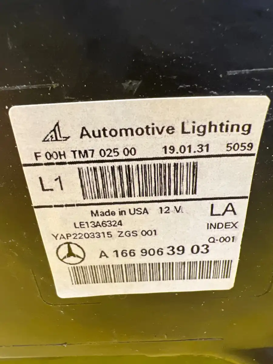 Far Mercedes GLE 166 W166 292