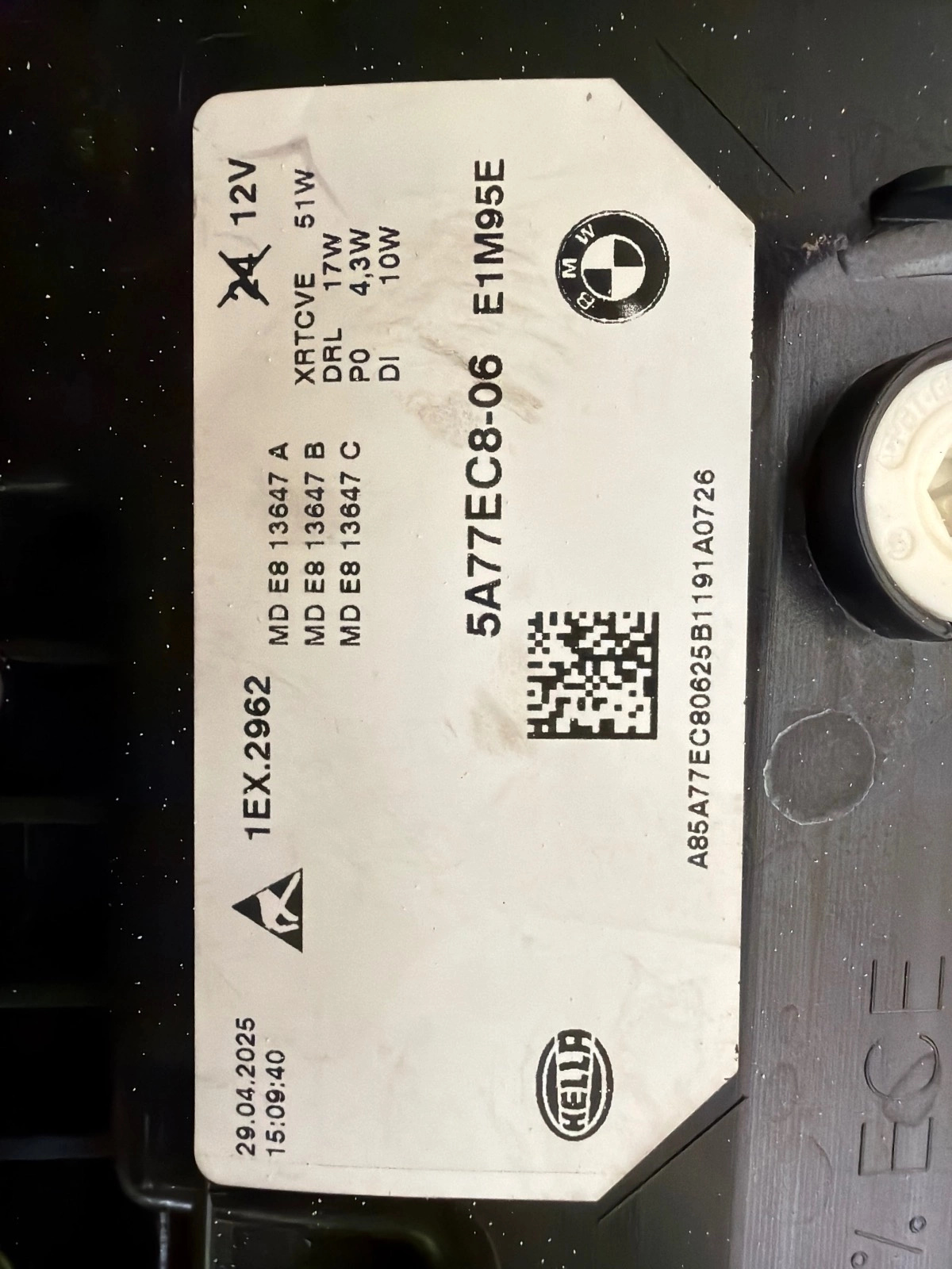 Far dreapta Full LED BMW X2 U10 OEM 5A77EC8-06 - Image 3