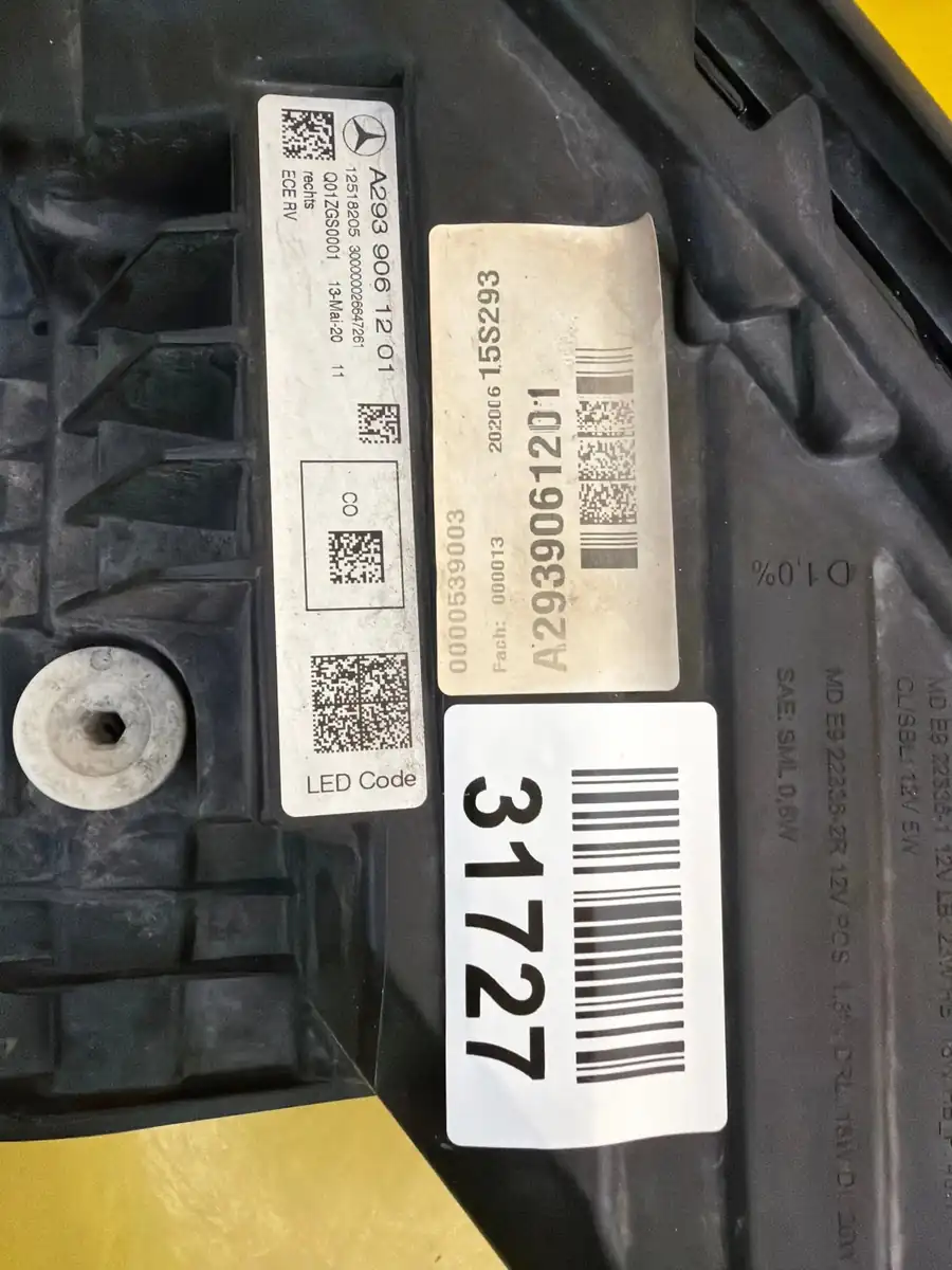 Far Dreapta Mercedes EQC W293 Full LED