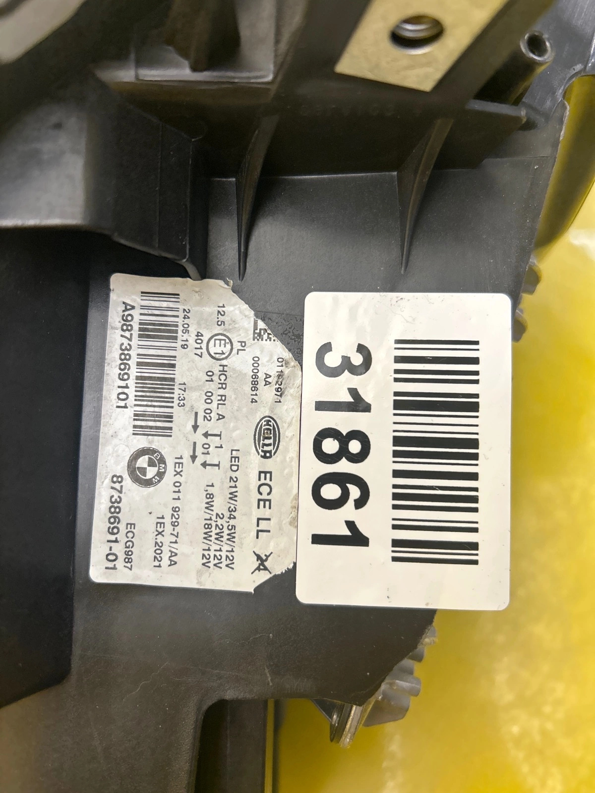 Far stânga Full LED BMW Seria 1 F20 Facelift 2015-2019 OEM 8738691-01 - Image 2