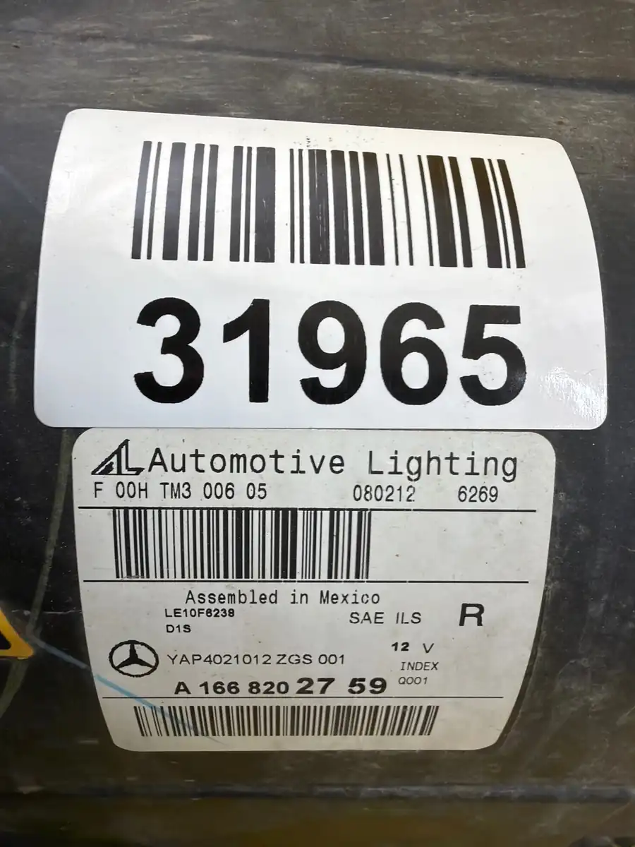 Far Dreapta Mercedes Ml W166 Bixenon