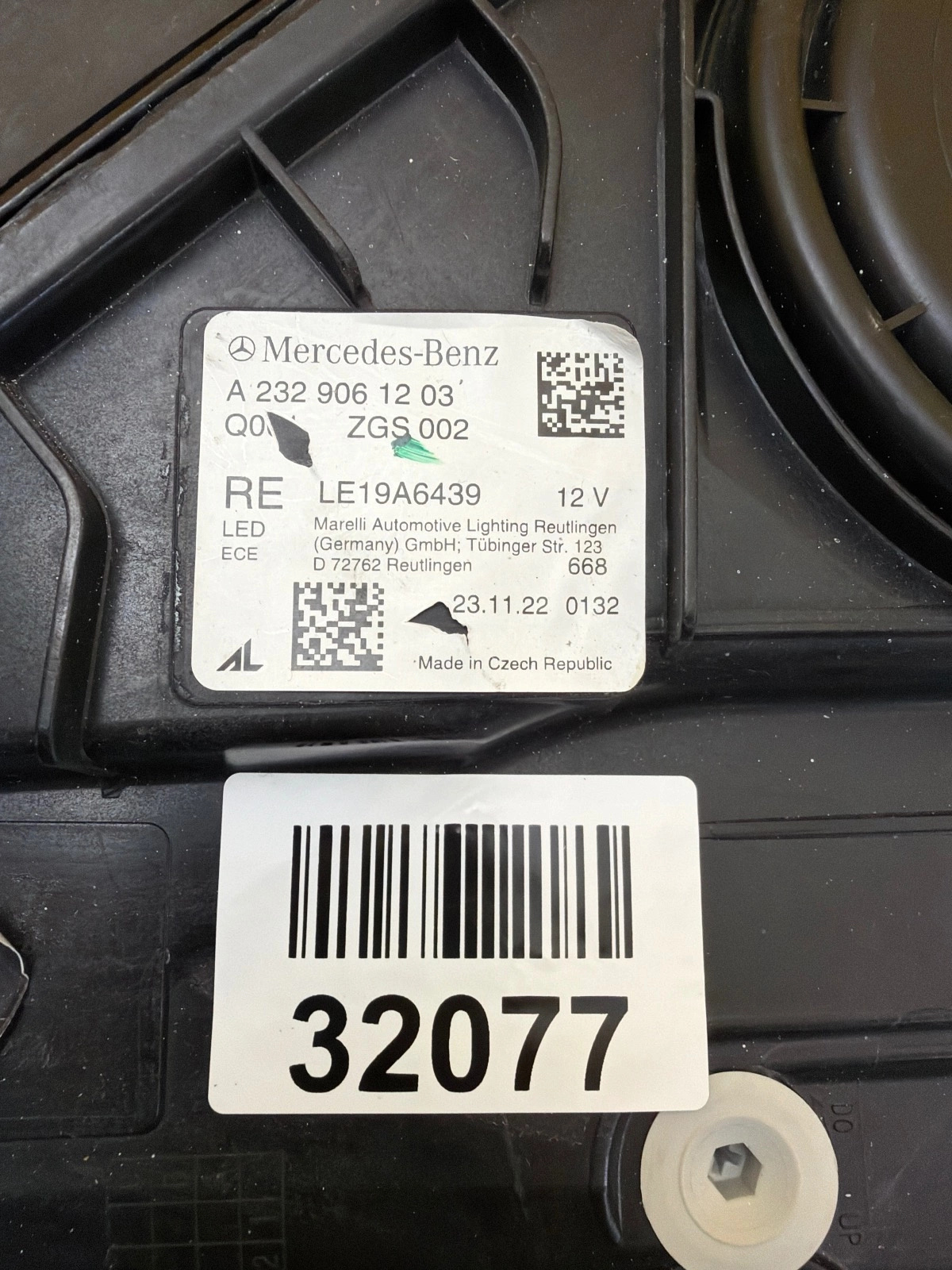 Far Dreapta Mercedes Sl 232 W232 Full LED - Image 2