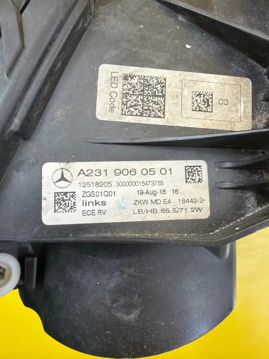 Far Mercedes W231 R231 Sl Lift Full LED