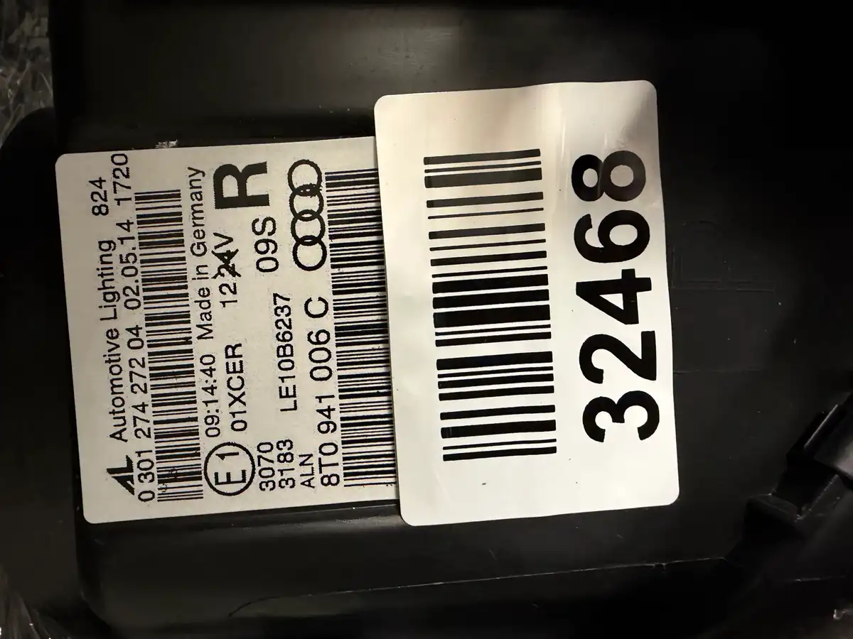 Far Dreapta Audi A5 8t 8t0 11 15 Xenon